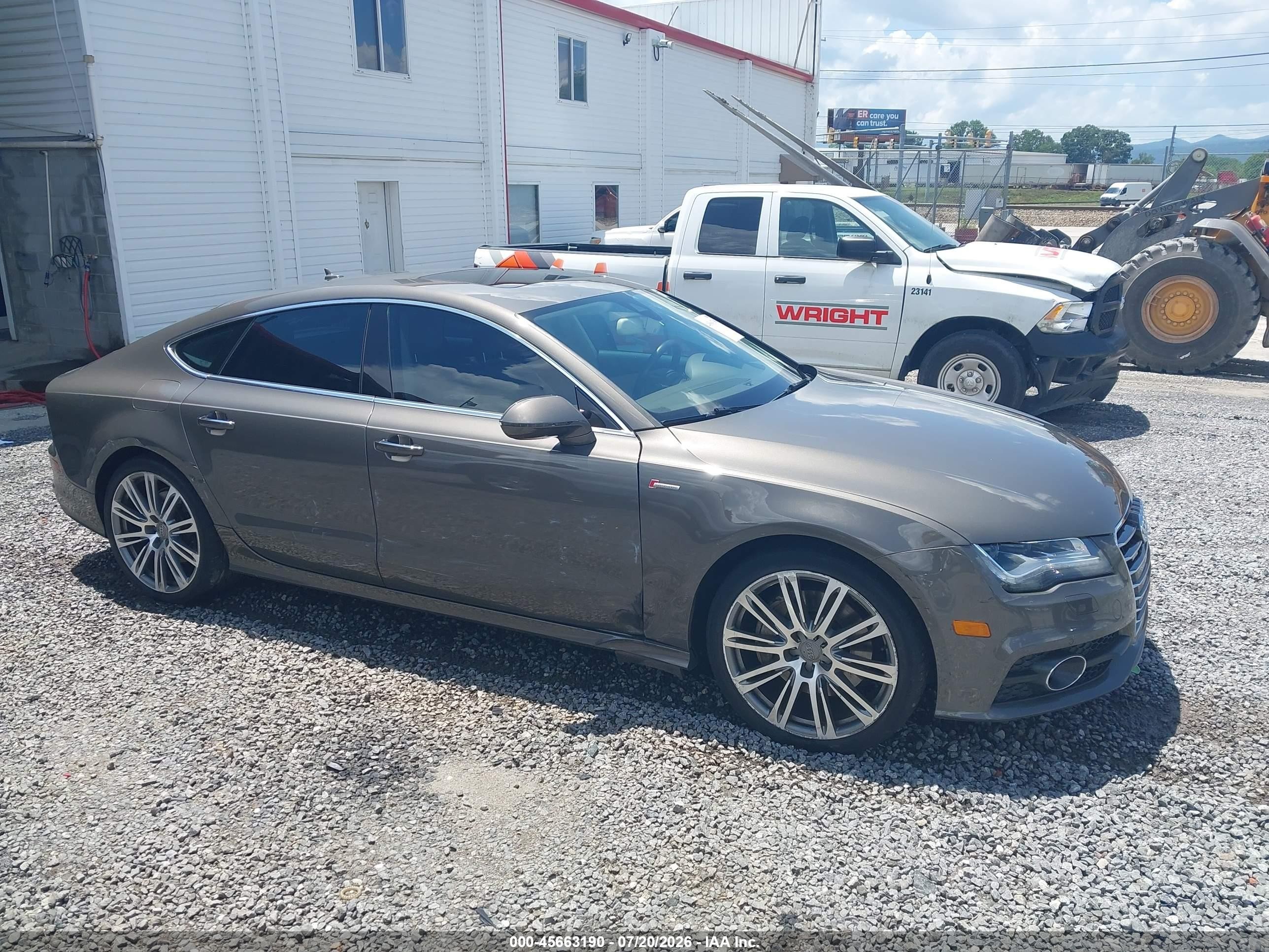 2012 Audi A7 3.0 Prestige Gray vin: WAU2GAFC4CN144036