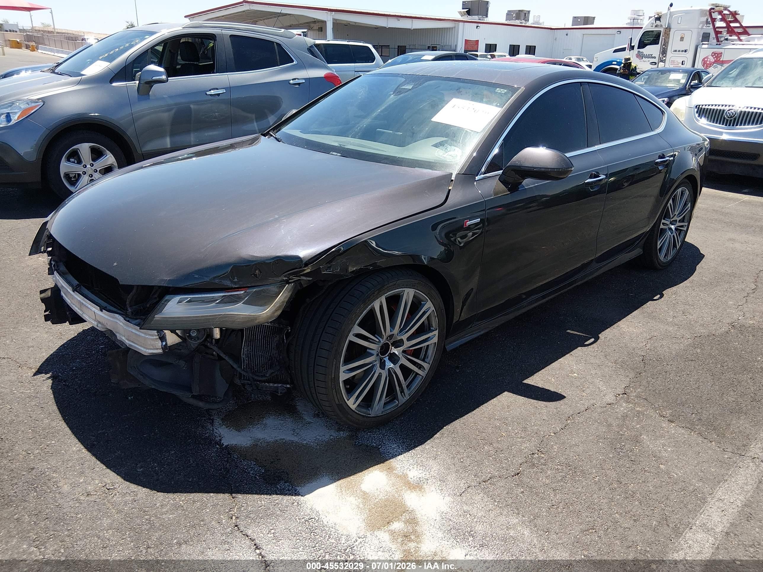 2013 Audi A7 3.0t Premium Brown vin: WAU2GAFC4DN015201