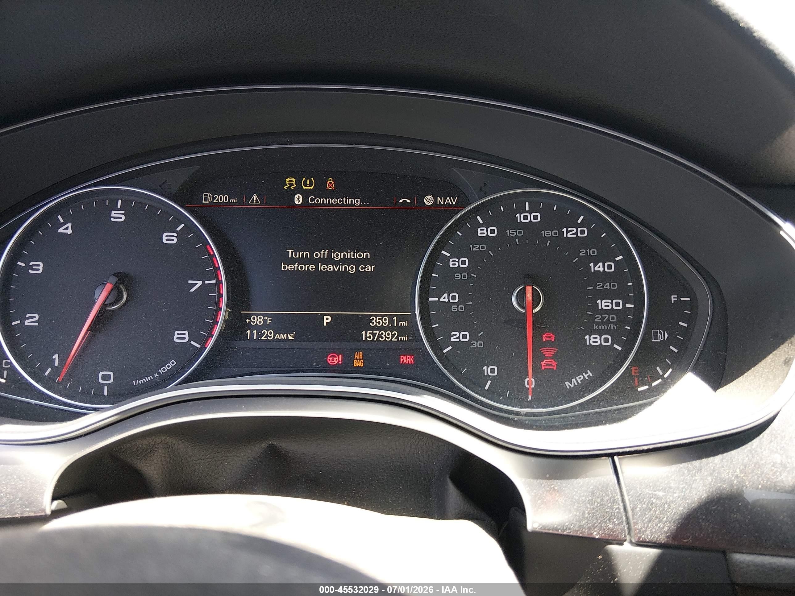 2013 Audi A7 3.0t Premium Brown vin: WAU2GAFC4DN015201