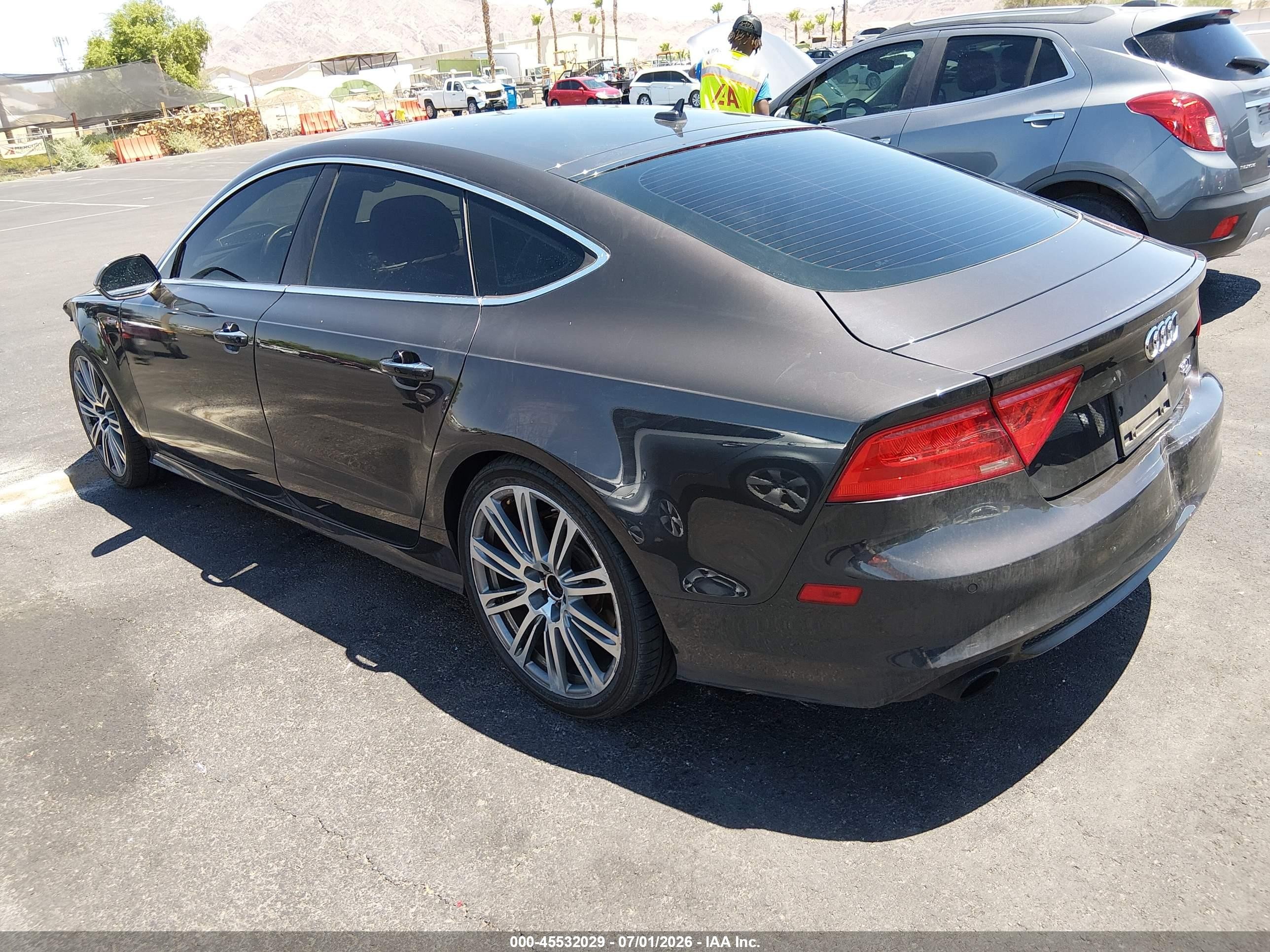2013 Audi A7 3.0t Premium Brown vin: WAU2GAFC4DN015201