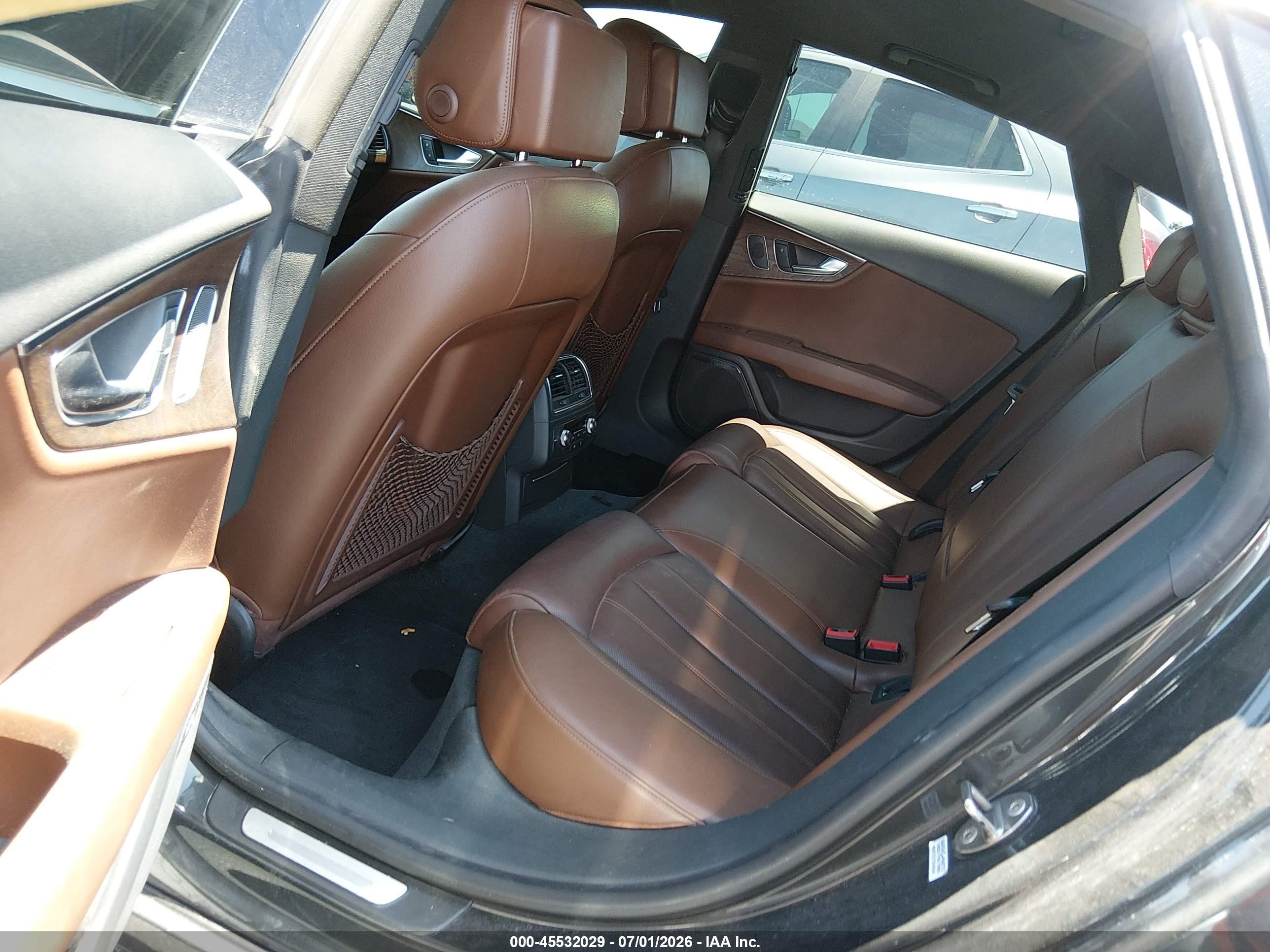 2013 Audi A7 3.0t Premium Brown vin: WAU2GAFC4DN015201