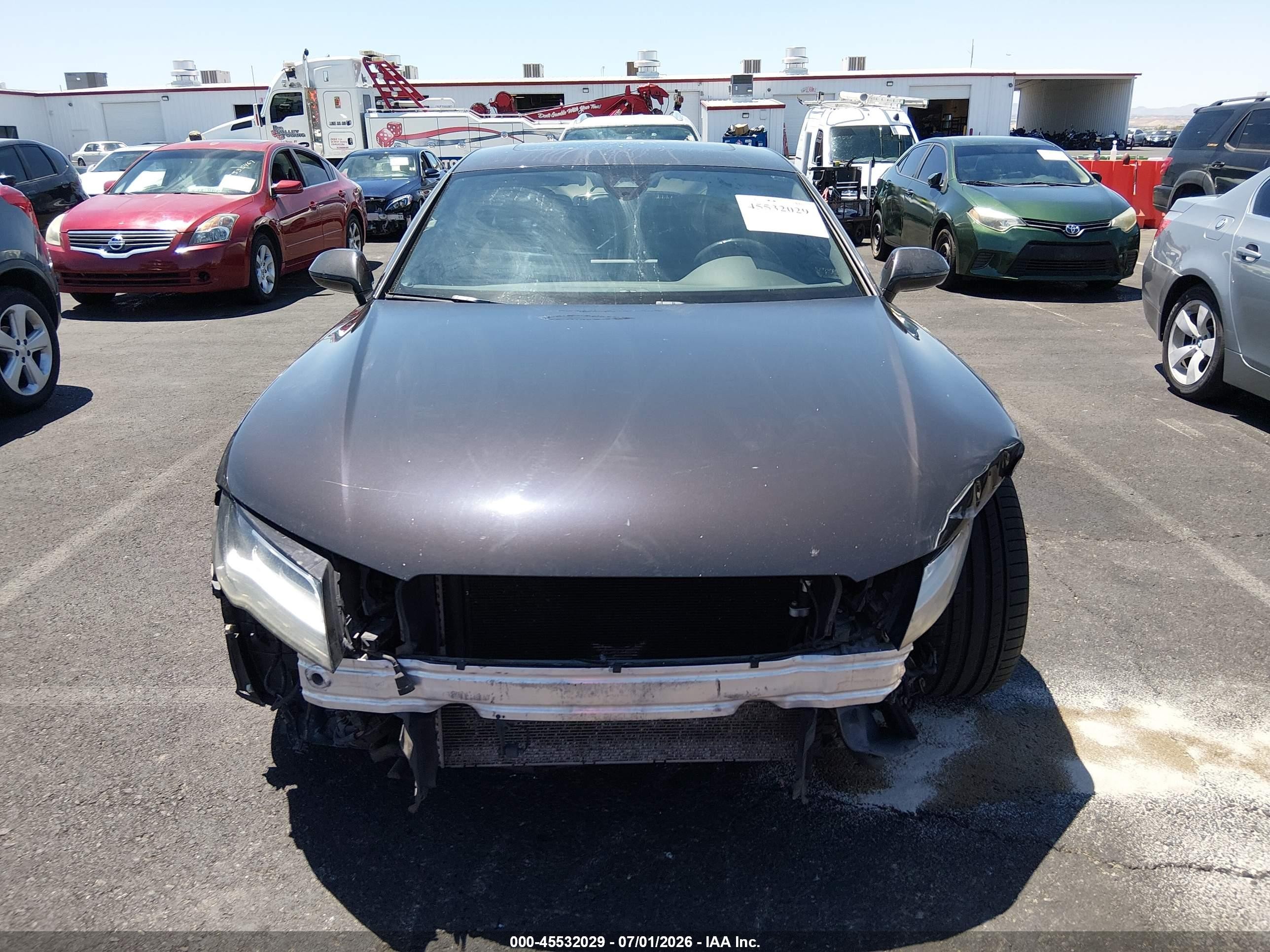 2013 Audi A7 3.0t Premium Brown vin: WAU2GAFC4DN015201