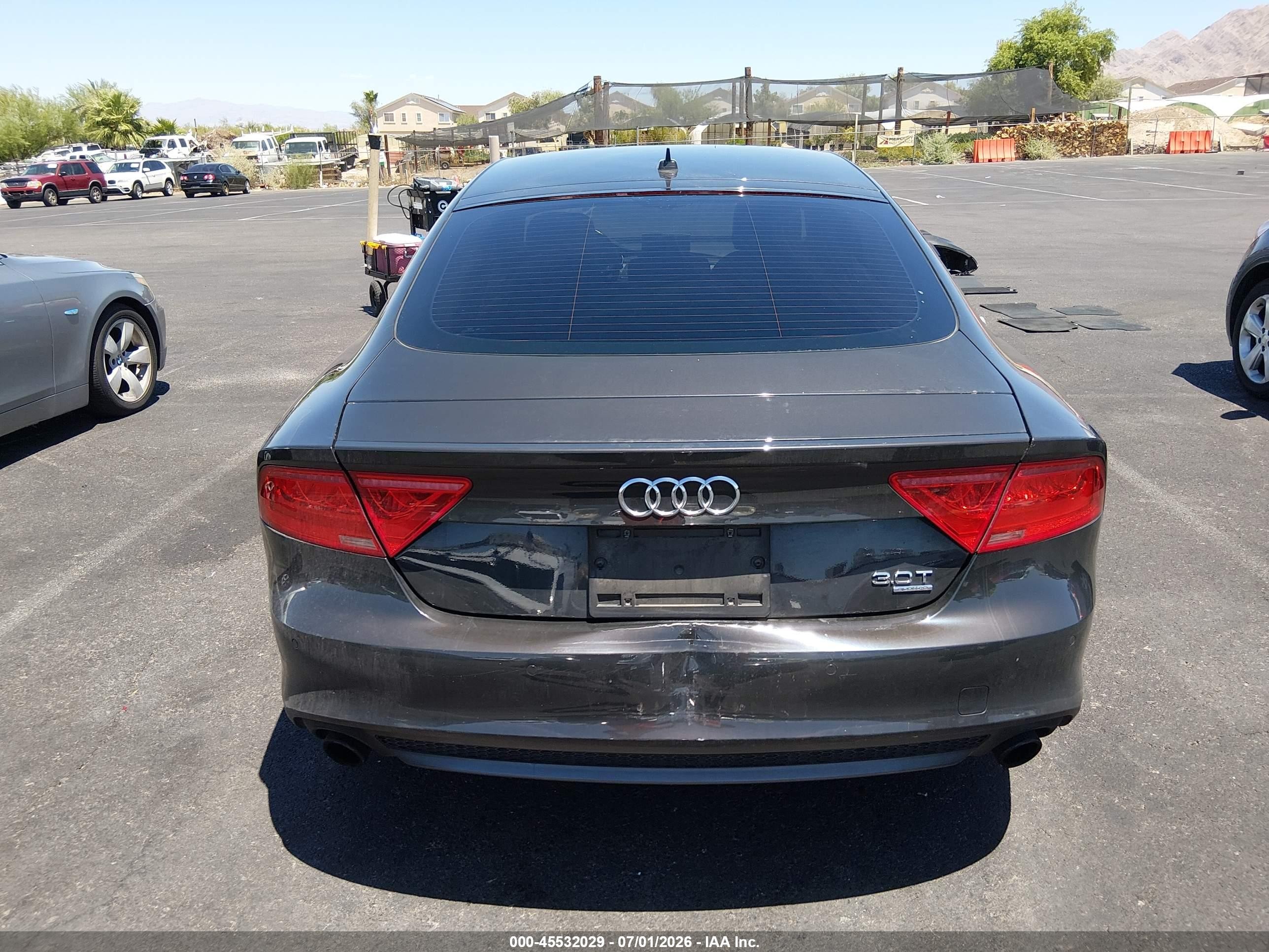 2013 Audi A7 3.0t Premium Brown vin: WAU2GAFC4DN015201