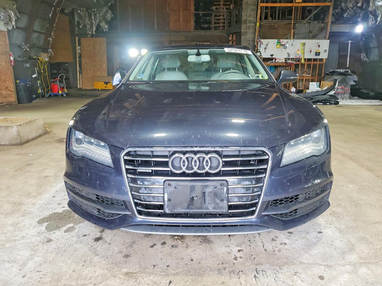2013 Audi A7 Prestige Blue vin: WAU2GAFC4DN028062