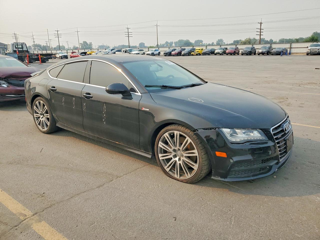 2013 Audi A7 Prestige Black vin: WAU2GAFC4DN033780