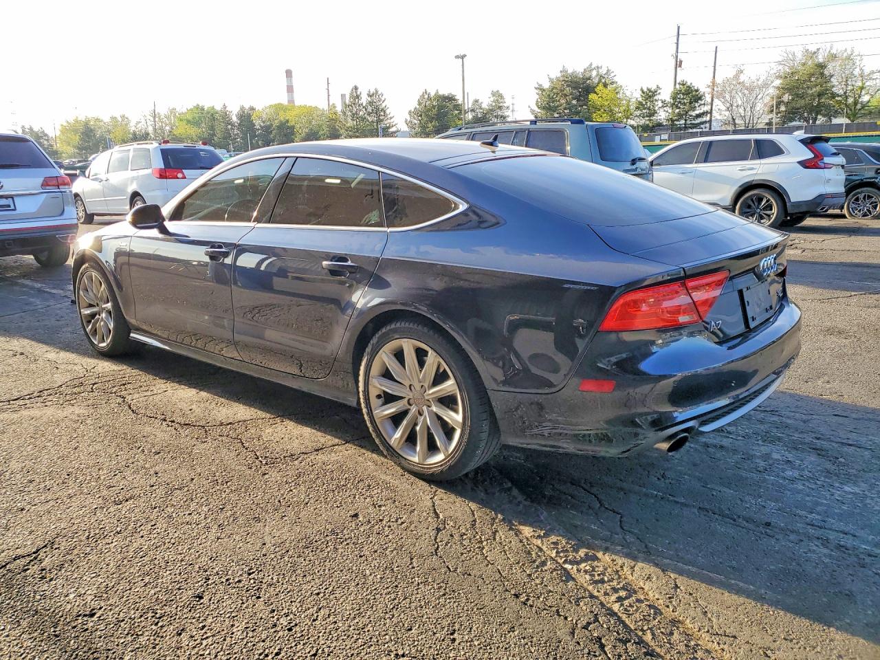 2013 Audi A7 Prestige Charcoal vin: WAU2GAFC4DN063085
