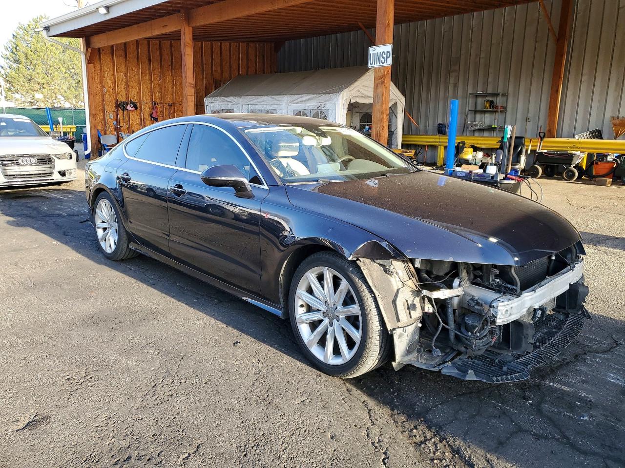 2013 Audi A7 Prestige Charcoal vin: WAU2GAFC4DN063085