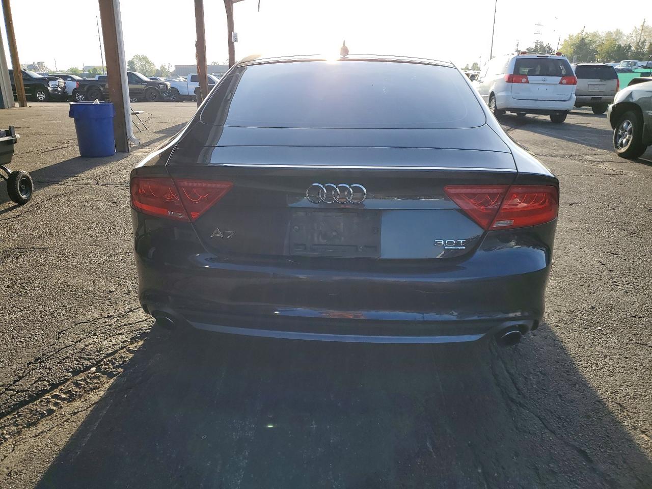 2013 Audi A7 Prestige Charcoal vin: WAU2GAFC4DN063085