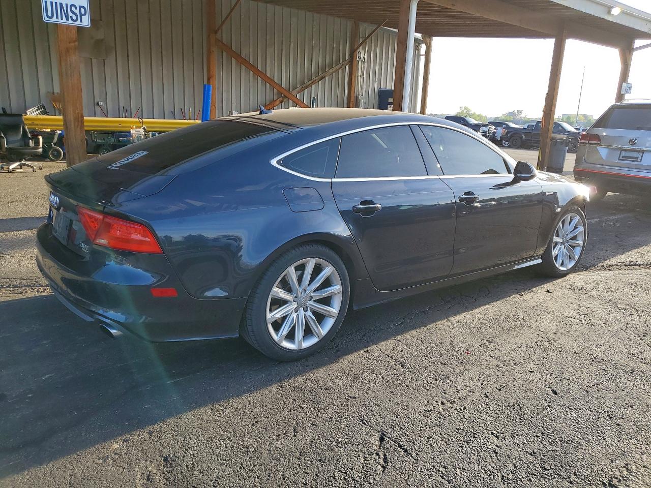 2013 Audi A7 Prestige Charcoal vin: WAU2GAFC4DN063085