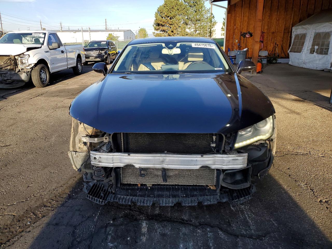2013 Audi A7 Prestige Charcoal vin: WAU2GAFC4DN063085