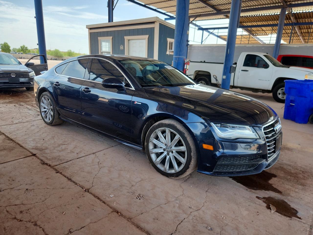 2013 Audi A7 Prestige Угольный vin: WAU2GAFC4DN076127