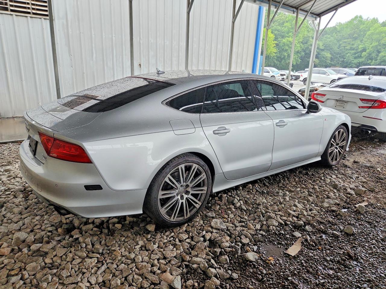 2013 Audi A7 Prestige Silver vin: WAU2GAFC4DN152283