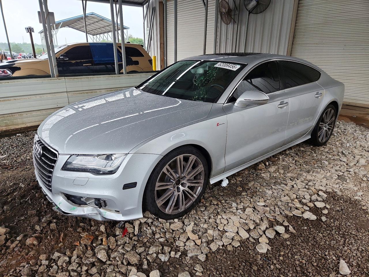 2013 Audi A7 Prestige Silver vin: WAU2GAFC4DN152283