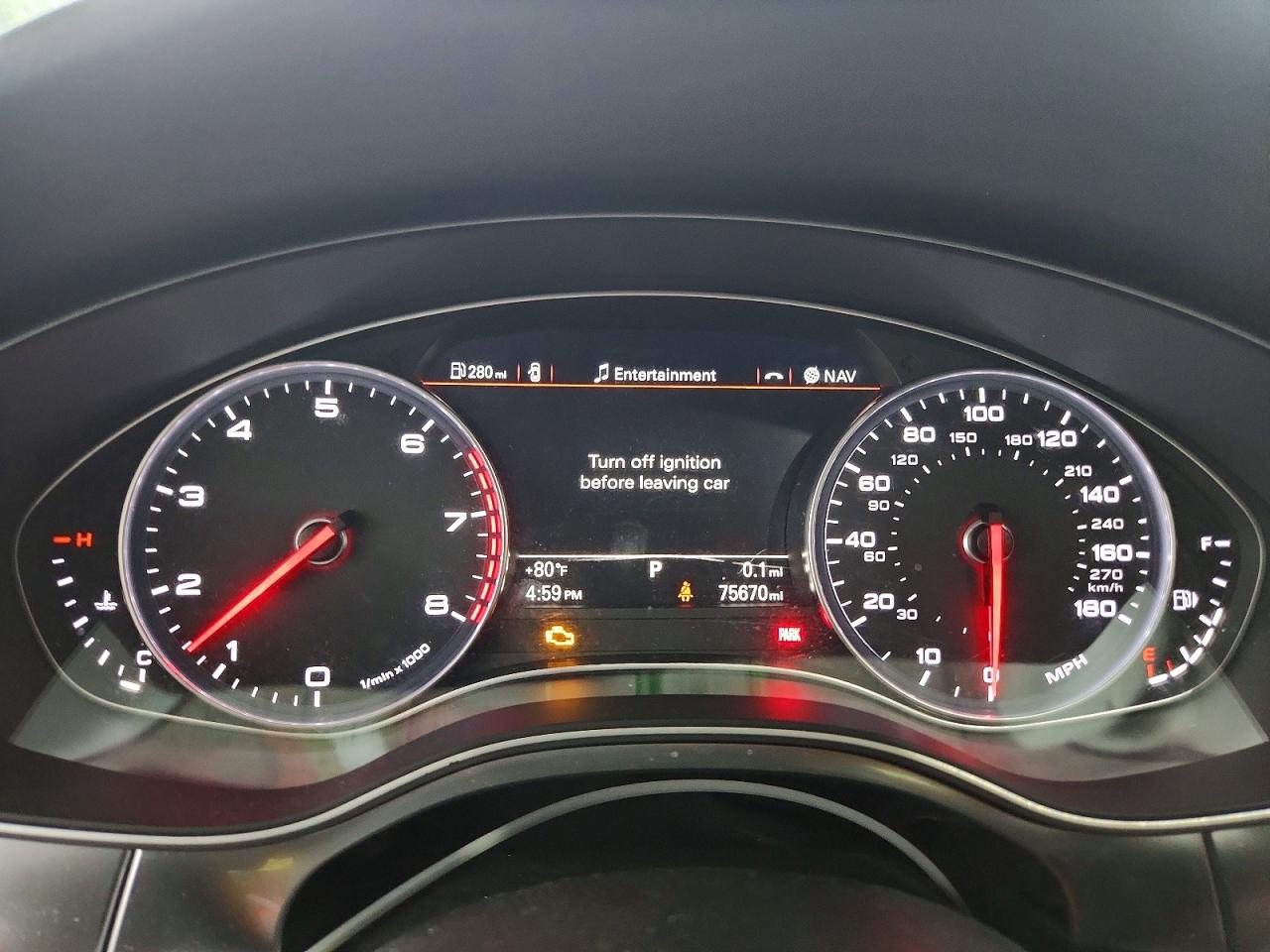 2013 Audi A7 Prestige Silver vin: WAU2GAFC4DN152283