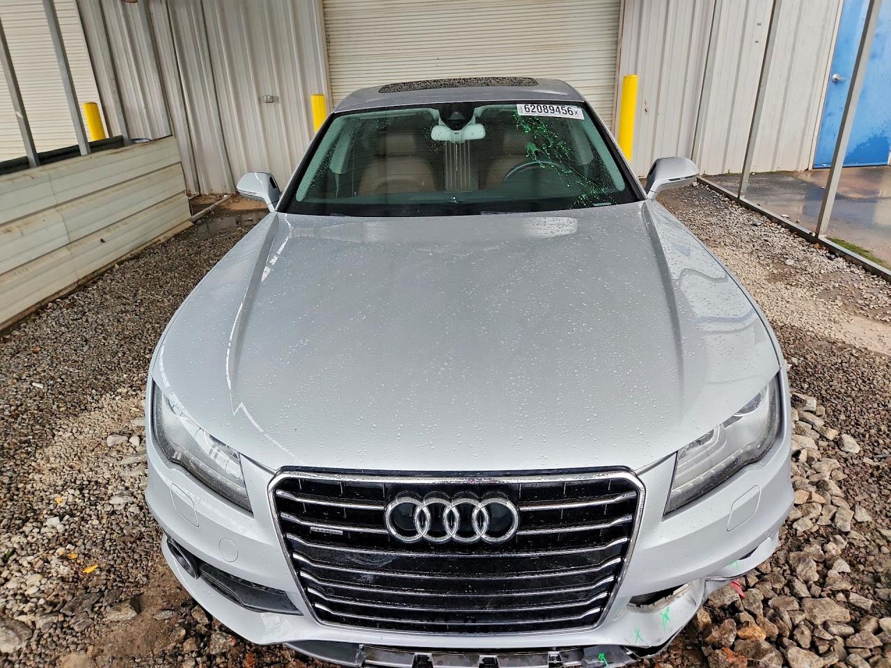 2013 Audi A7 Prestige Silver vin: WAU2GAFC4DN152283