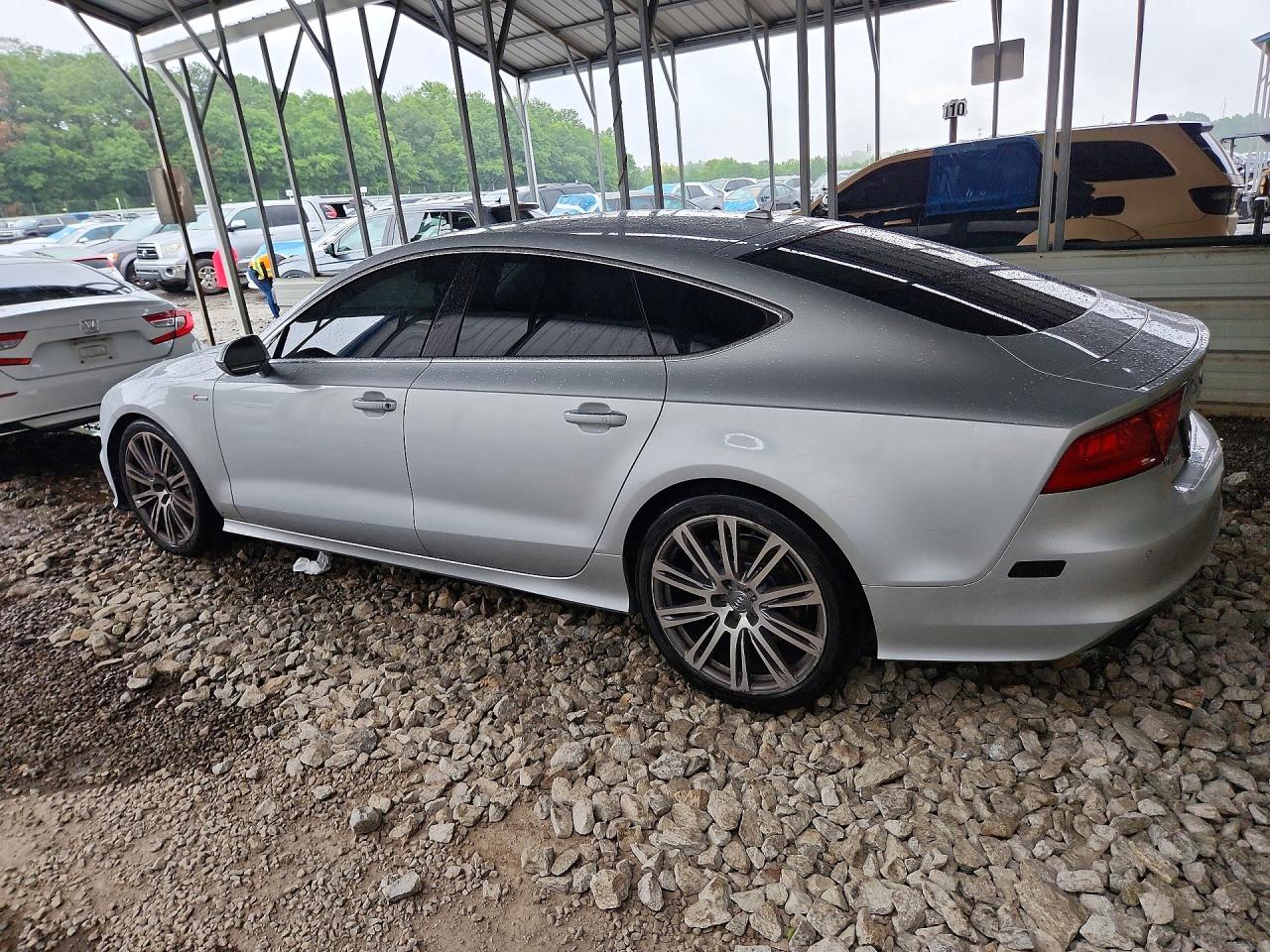 2013 Audi A7 Prestige Silver vin: WAU2GAFC4DN152283