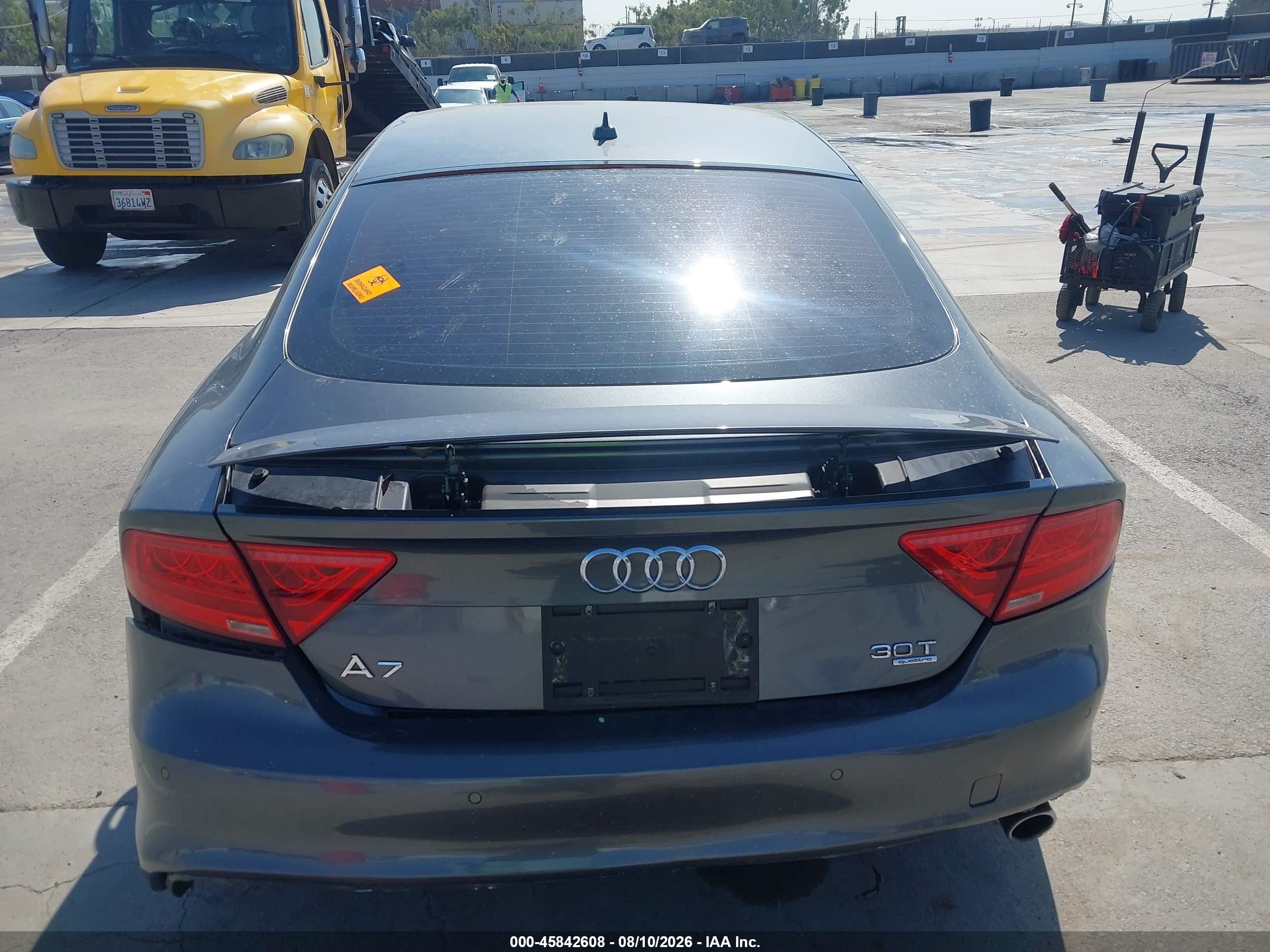 2014 Audi A7 3.0t Premium Plus Black vin: WAU2GAFC4EN118930