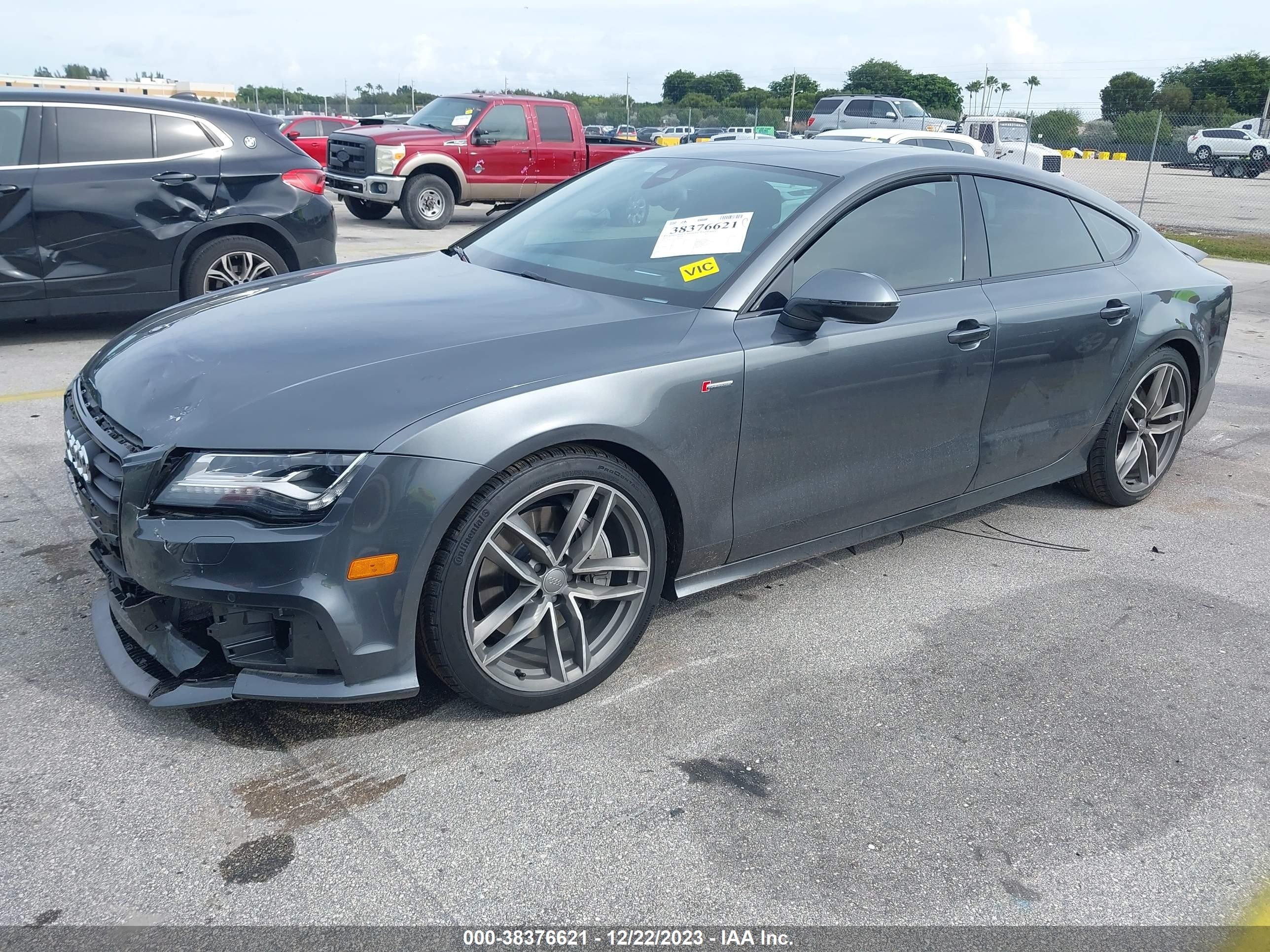 2015 Audi A7 3.0t Premium Plus Gold vin: WAU2GAFC4FN062571
