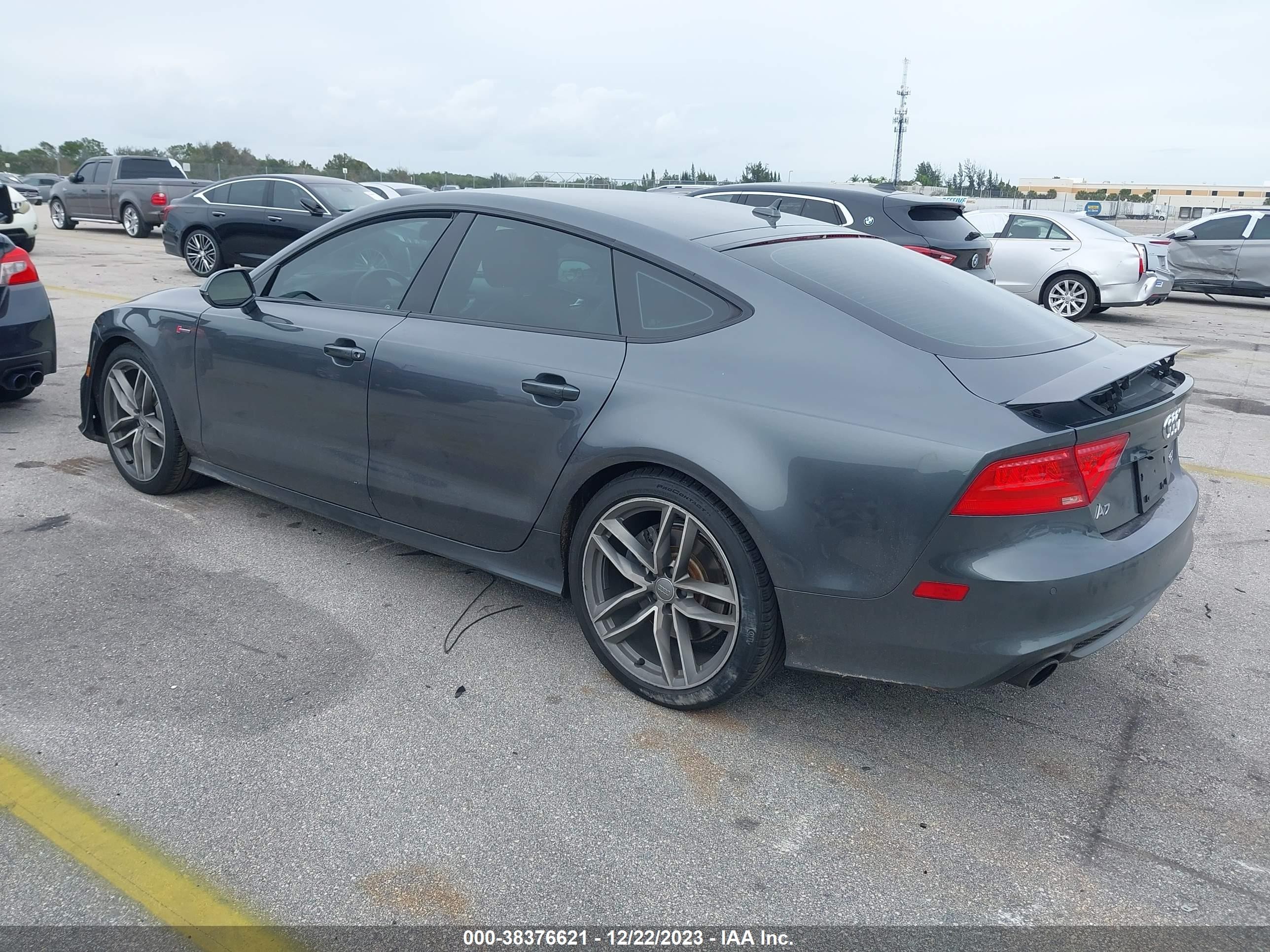 2015 Audi A7 3.0t Premium Plus Gold vin: WAU2GAFC4FN062571