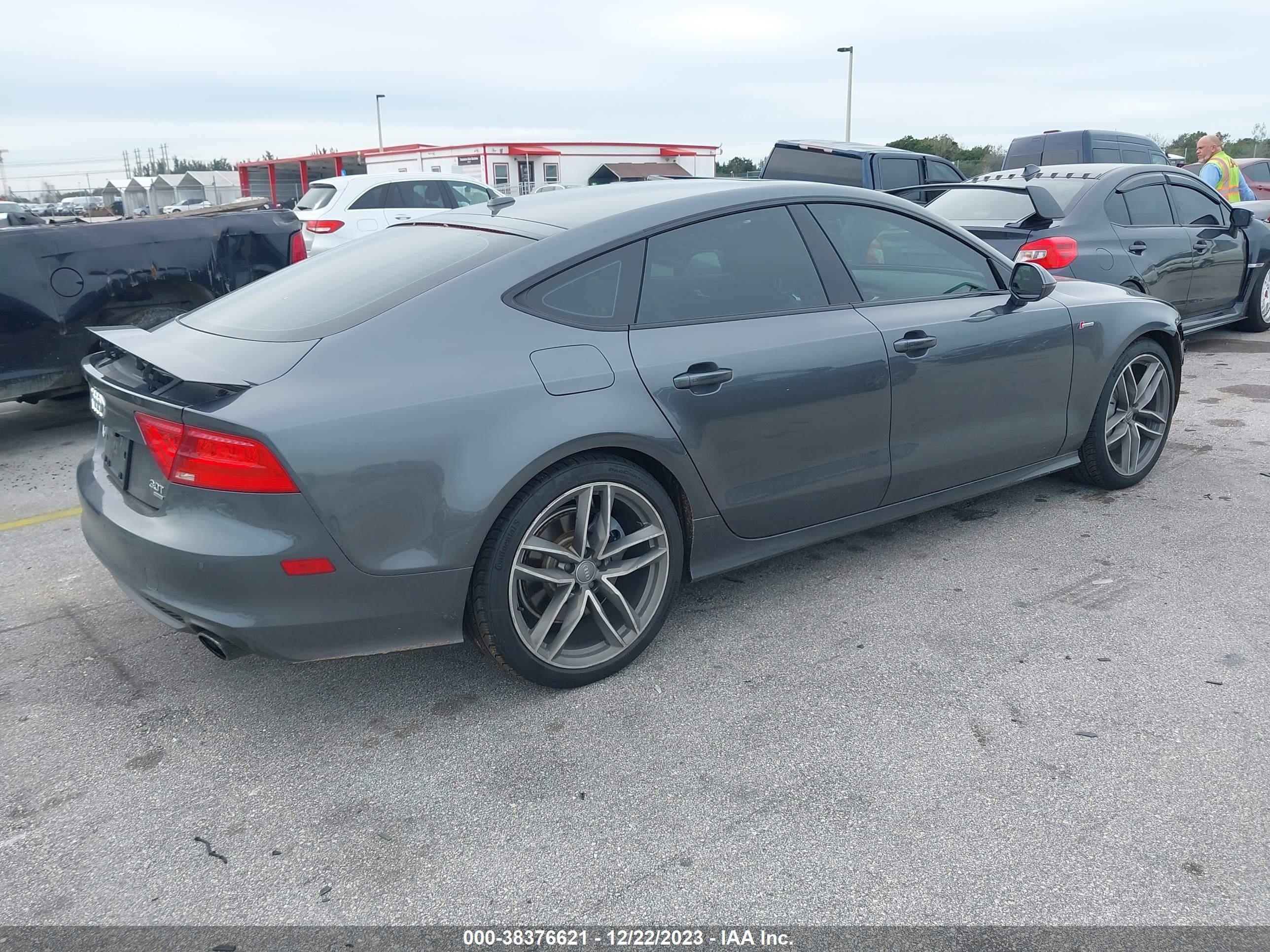 2015 Audi A7 3.0t Premium Plus Gold vin: WAU2GAFC4FN062571