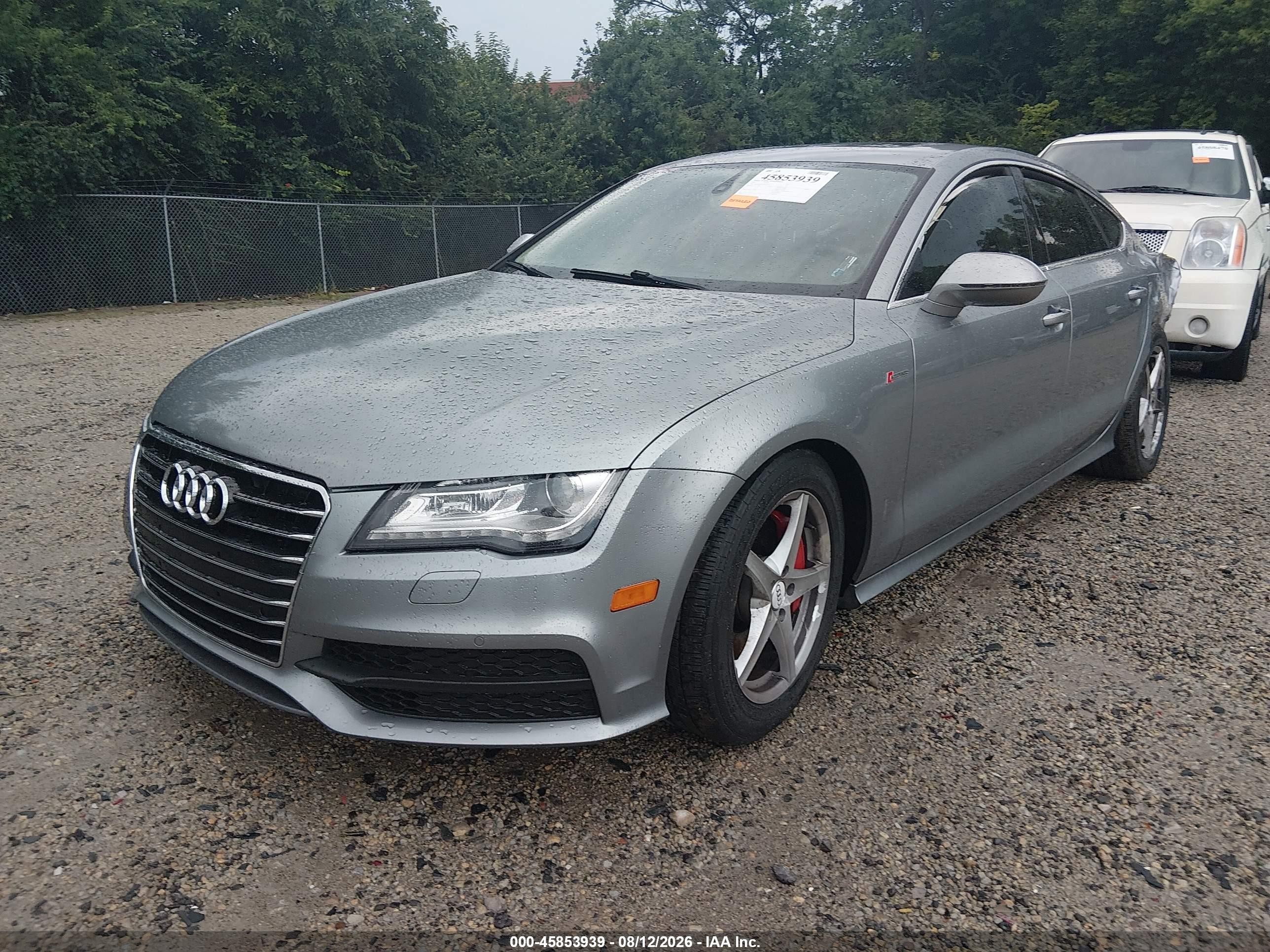 2012 Audi A7 3.0 Prestige Серый vin: WAU2GAFC5CN053101
