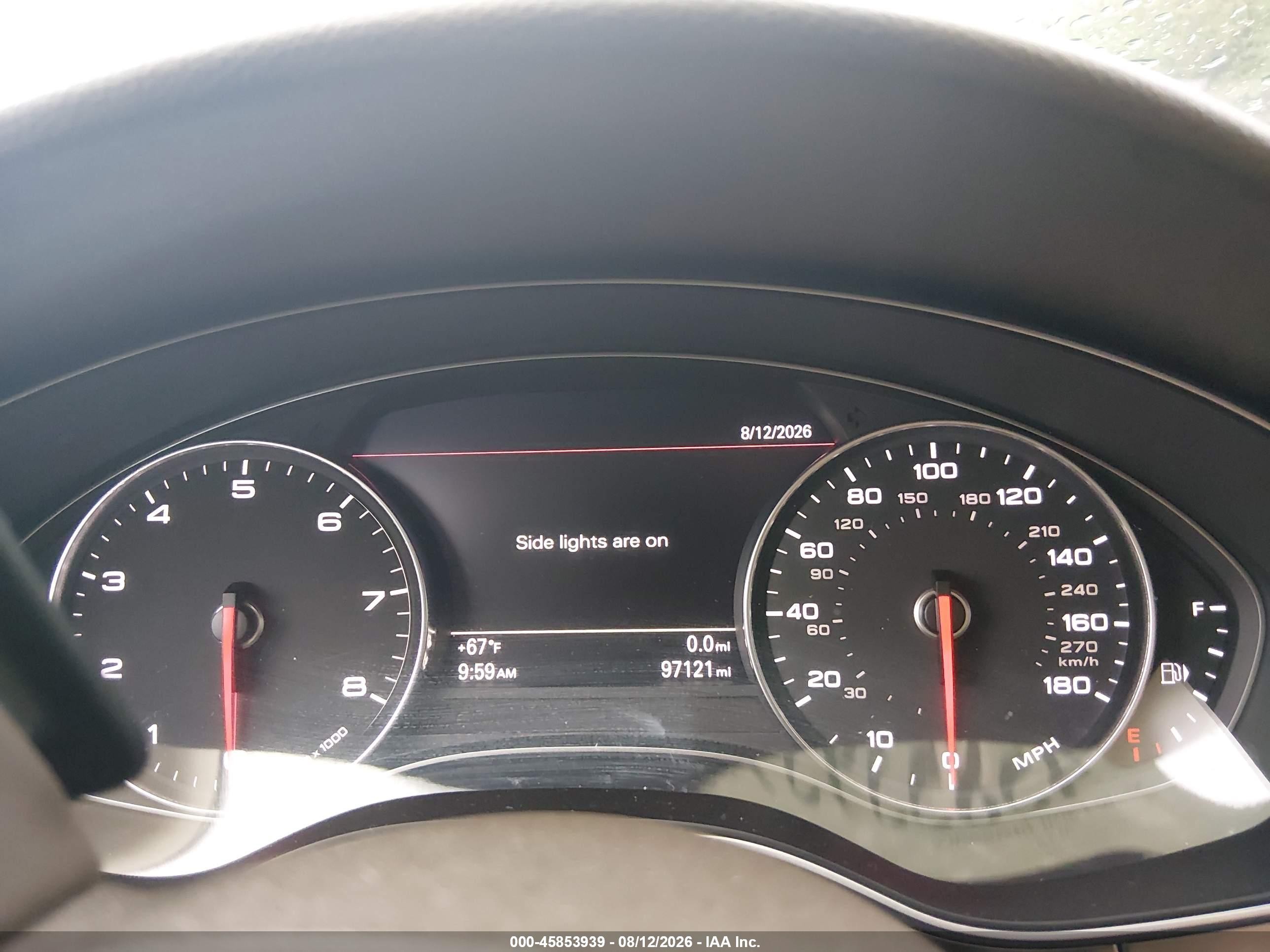 2012 Audi A7 3.0 Prestige Серый vin: WAU2GAFC5CN053101