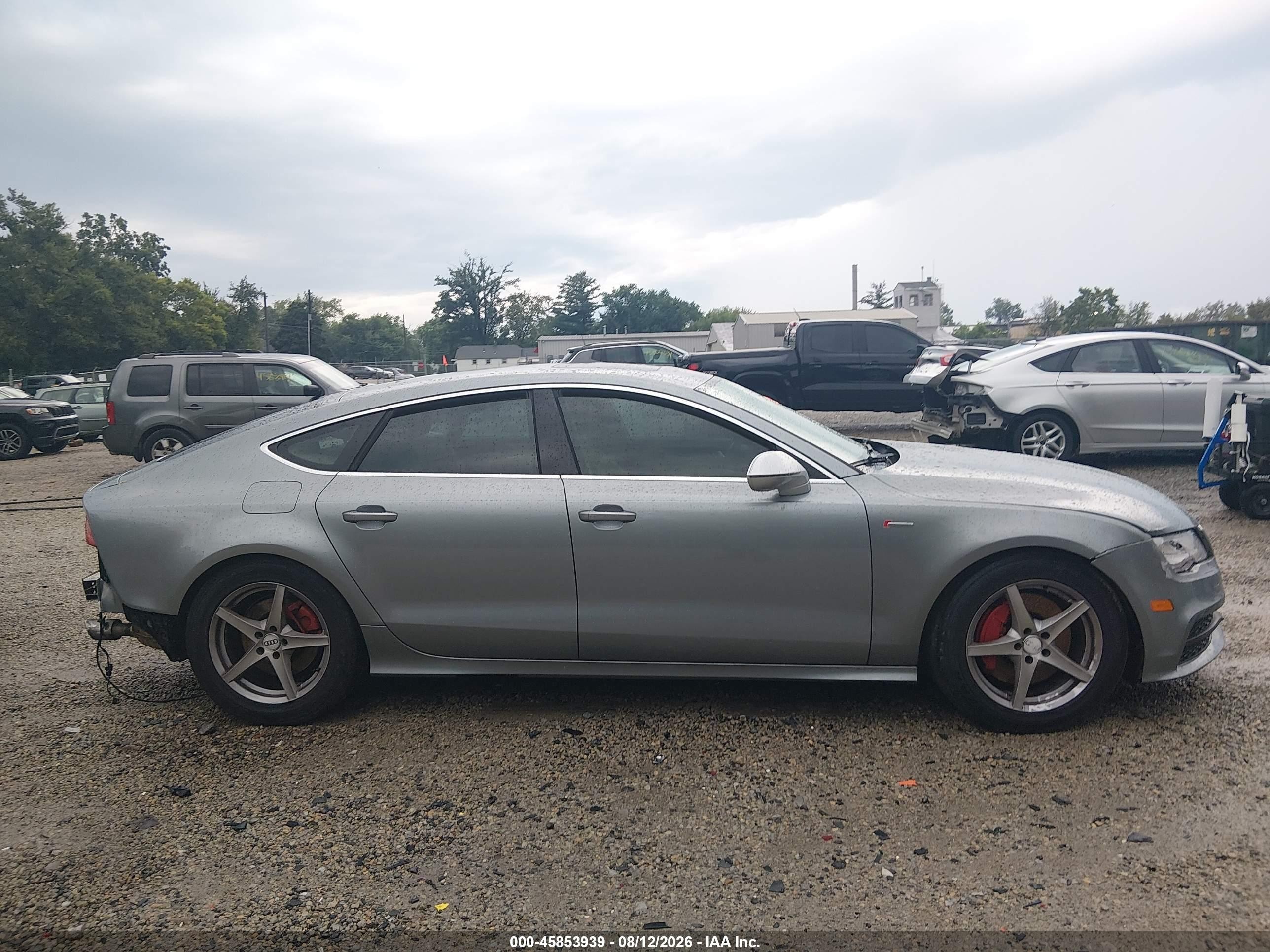 2012 Audi A7 3.0 Prestige Серый vin: WAU2GAFC5CN053101