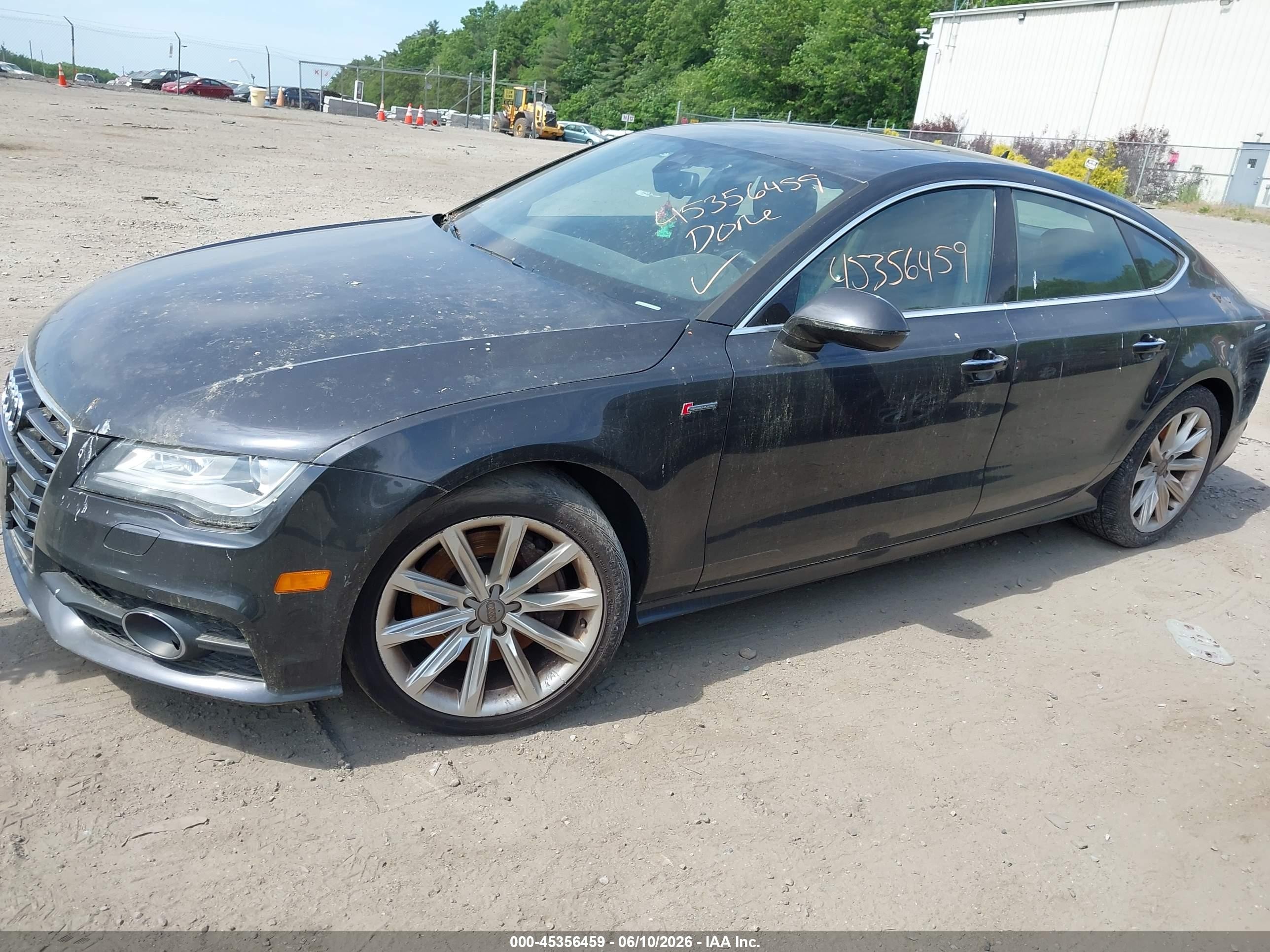 2012 Audi A7 3.0 Prestige Black vin: WAU2GAFC5CN100336
