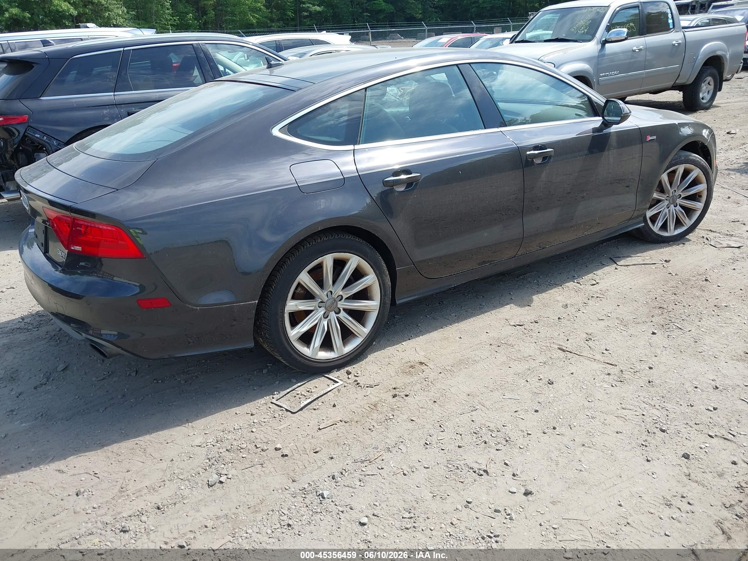 2012 Audi A7 3.0 Prestige Black vin: WAU2GAFC5CN100336