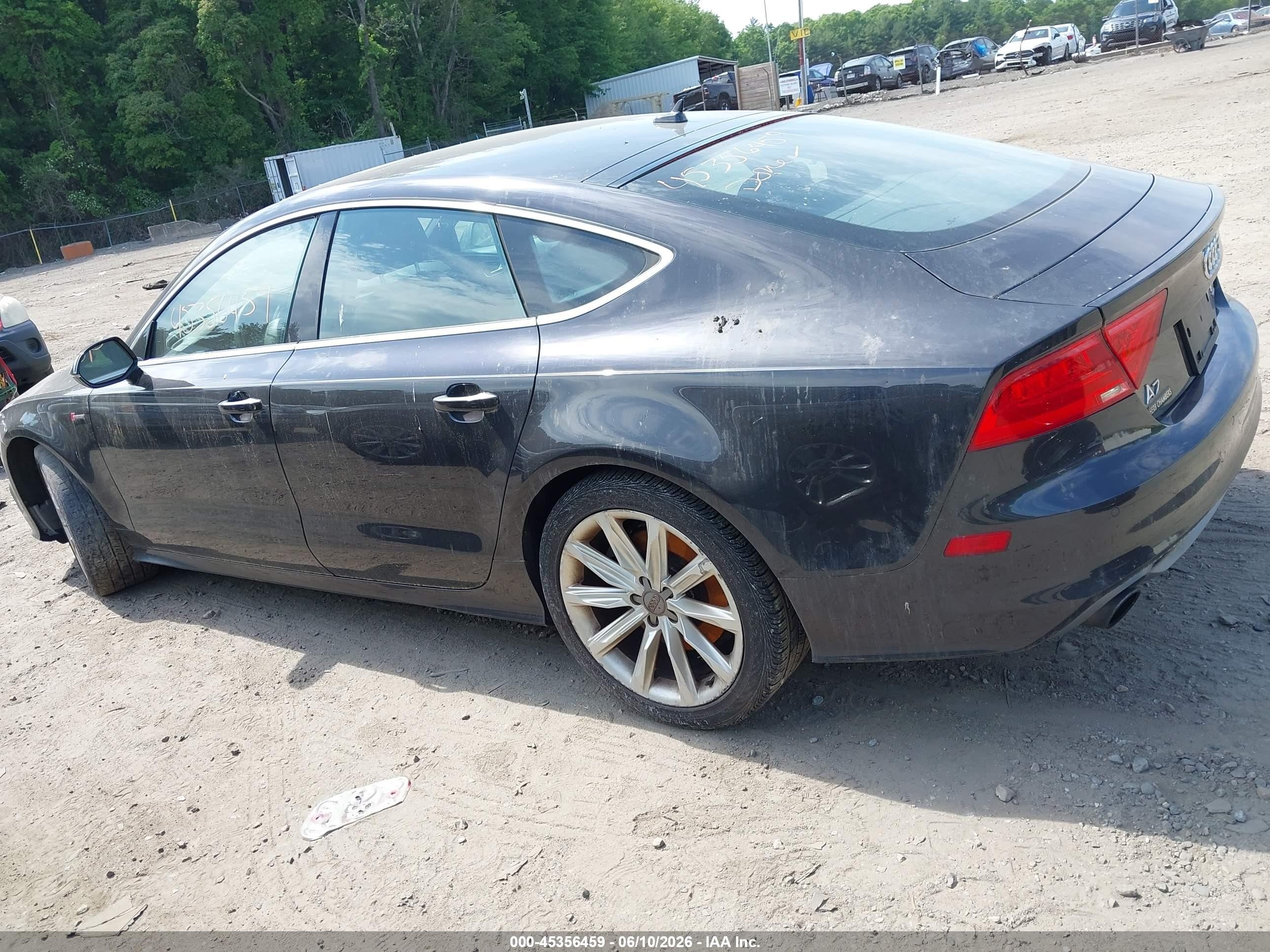 2012 Audi A7 3.0 Prestige Black vin: WAU2GAFC5CN100336