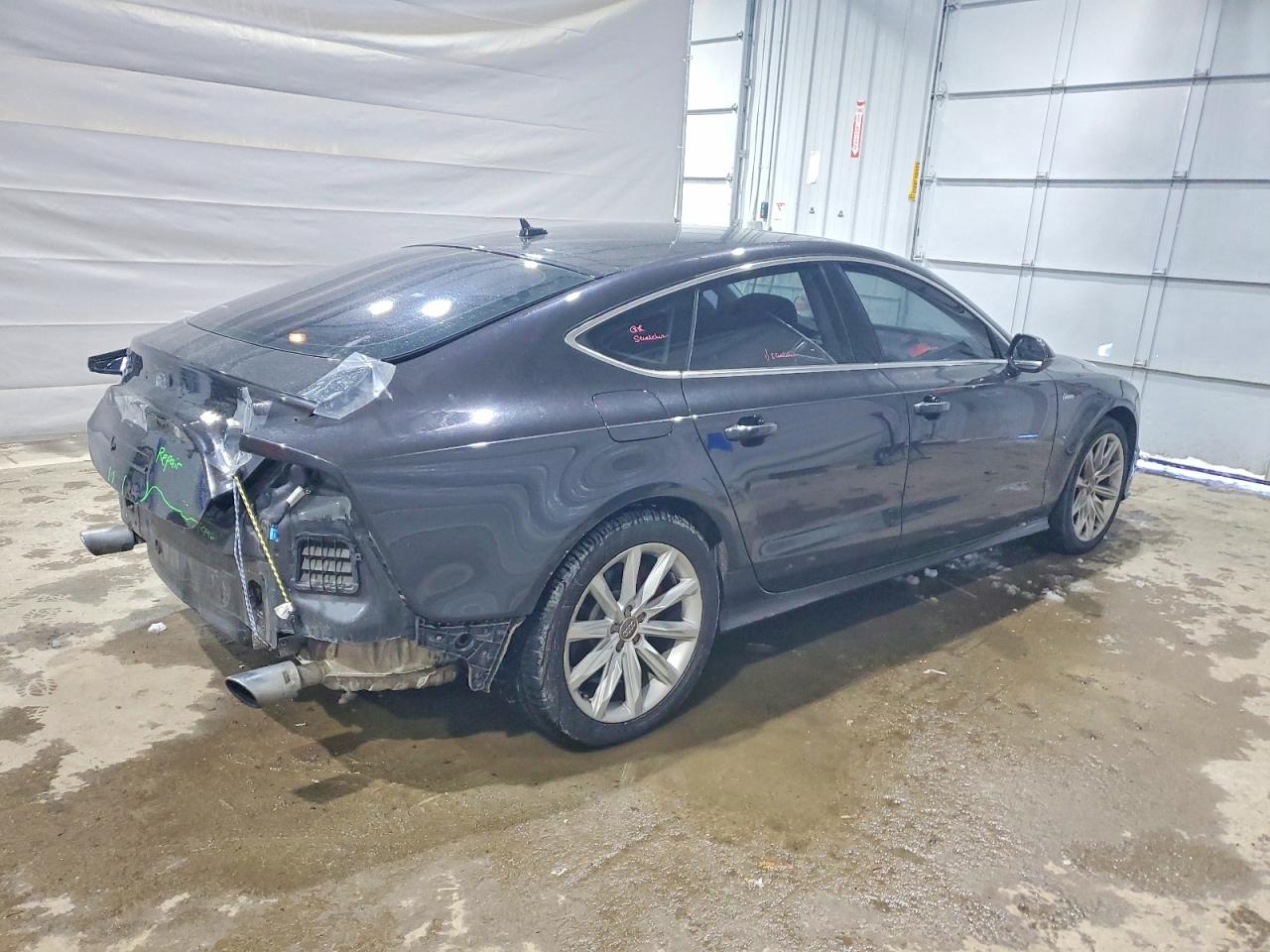 2012 Audi A7 Prestige Gray vin: WAU2GAFC5CN101339