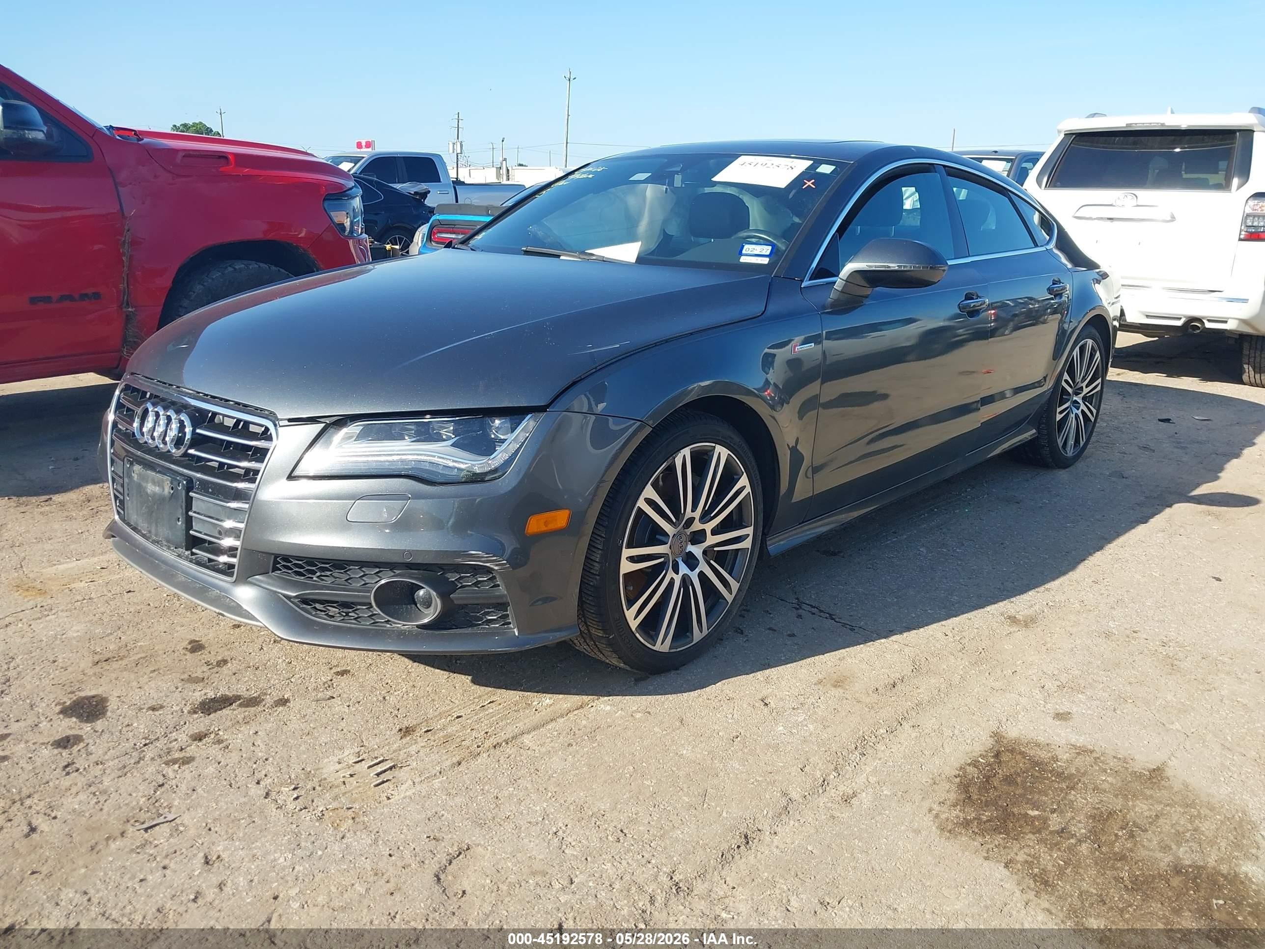 2012 Audi A7 Premium Gray vin: WAU2GAFC5CN113605