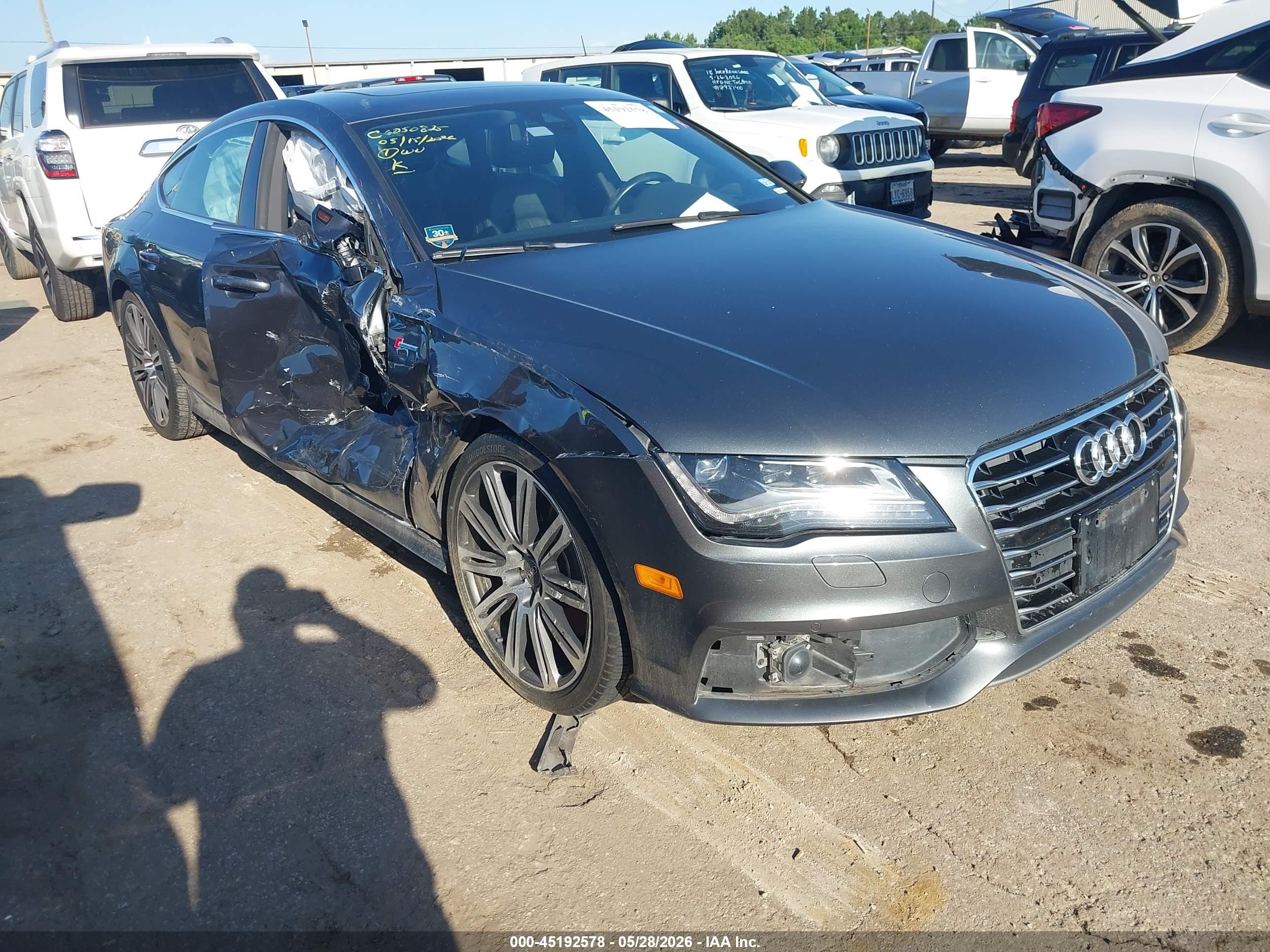 2012 Audi A7 Premium Gray vin: WAU2GAFC5CN113605