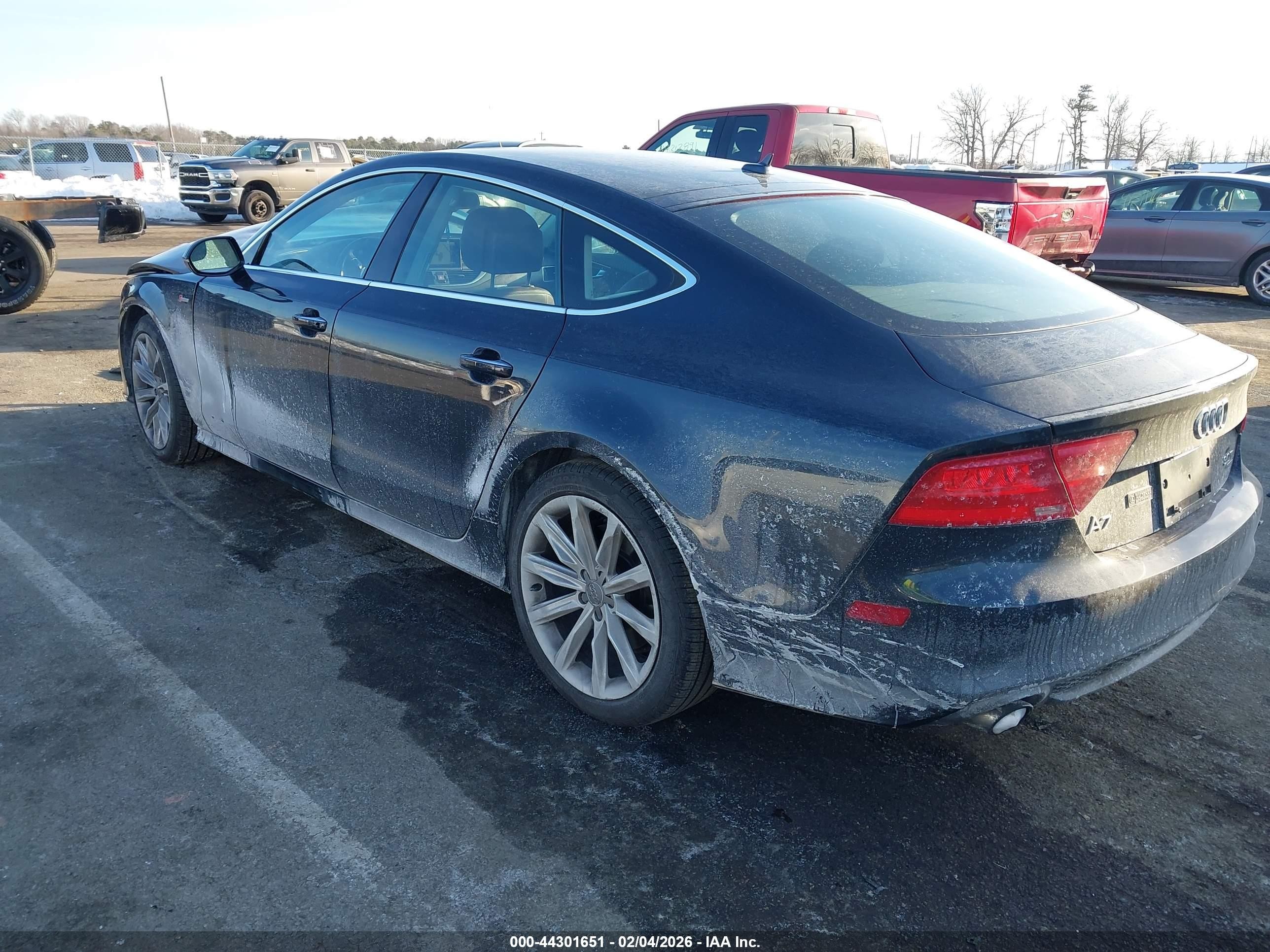 2012 Audi A7 Premium Black vin: WAU2GAFC5CN148080