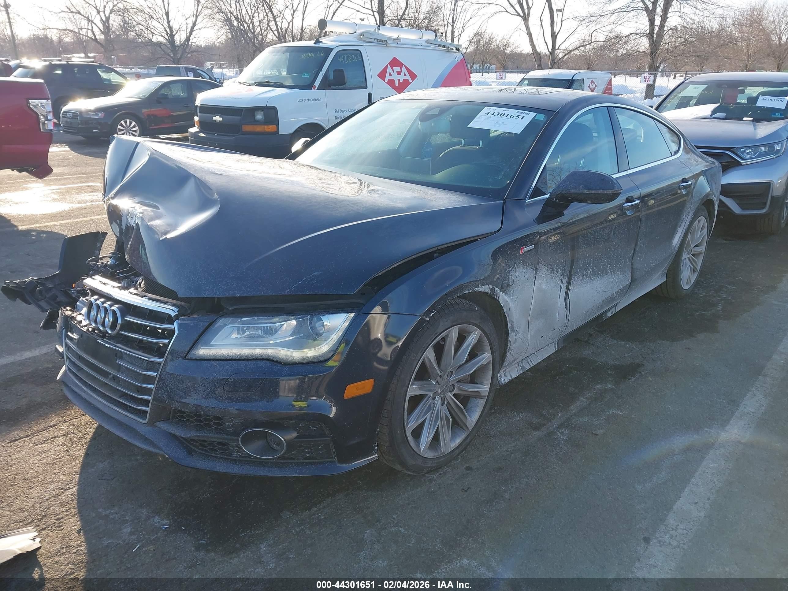 2012 Audi A7 Premium Black vin: WAU2GAFC5CN148080