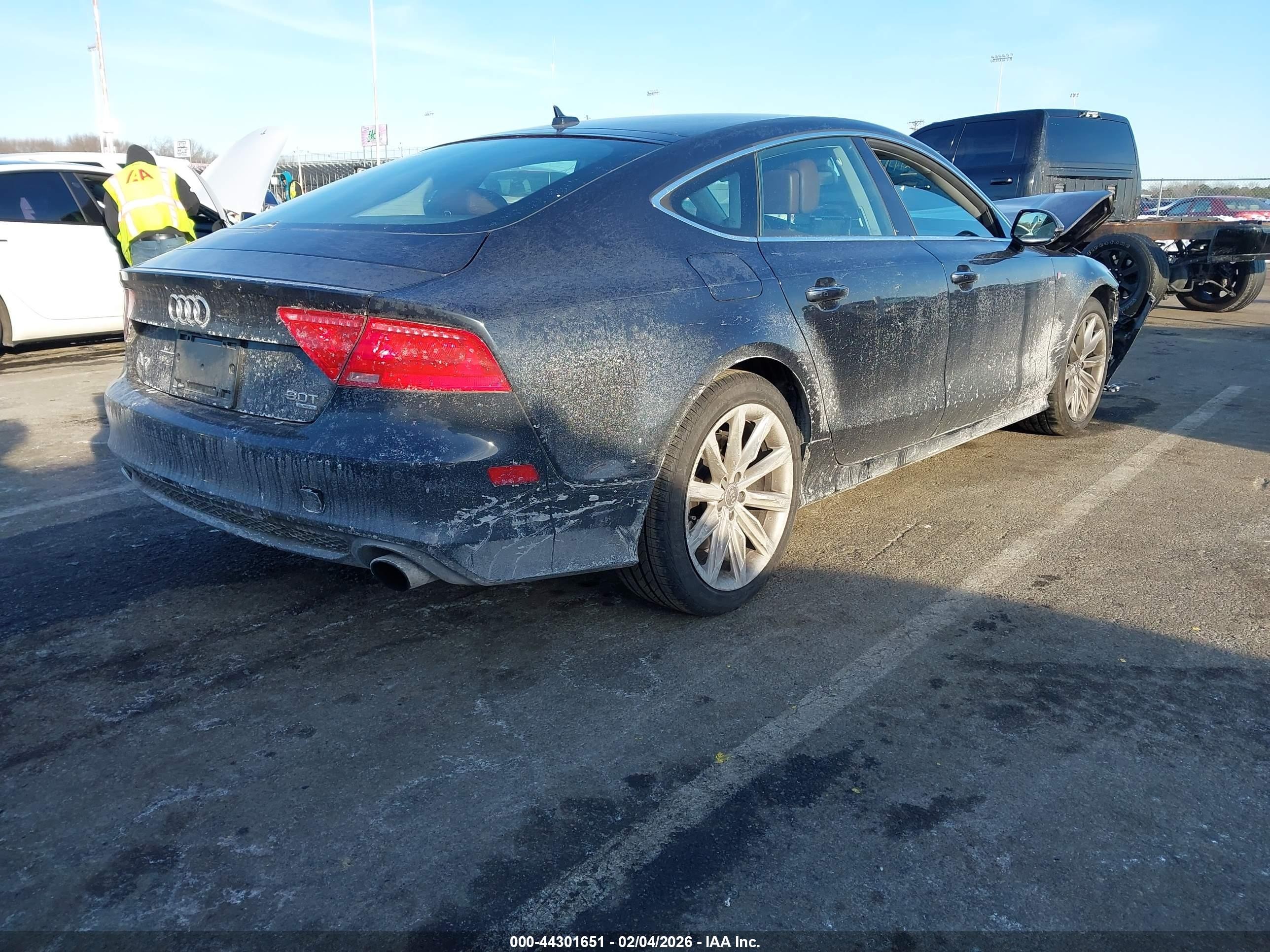 2012 Audi A7 Premium Black vin: WAU2GAFC5CN148080