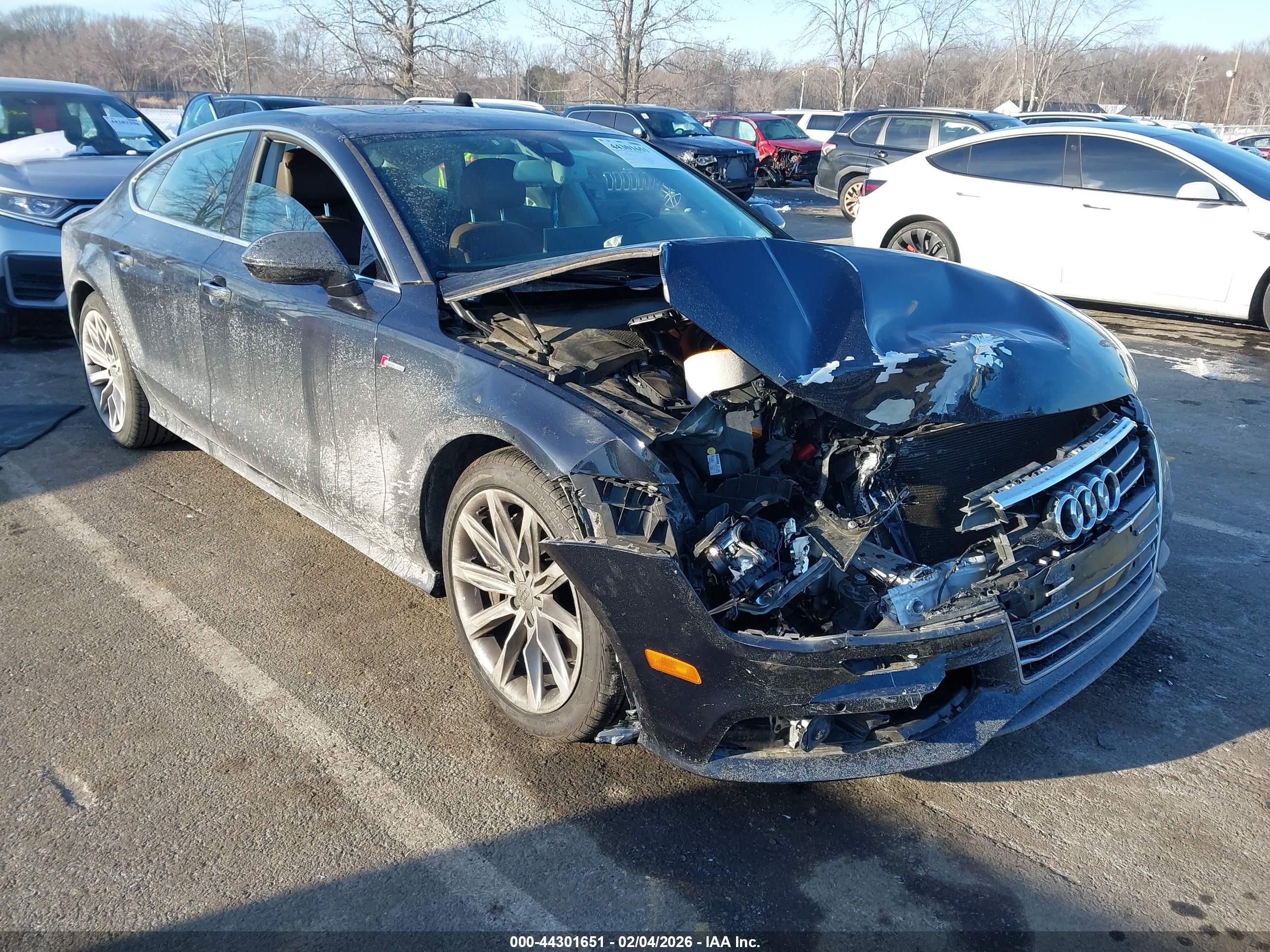 2012 Audi A7 Premium Black vin: WAU2GAFC5CN148080
