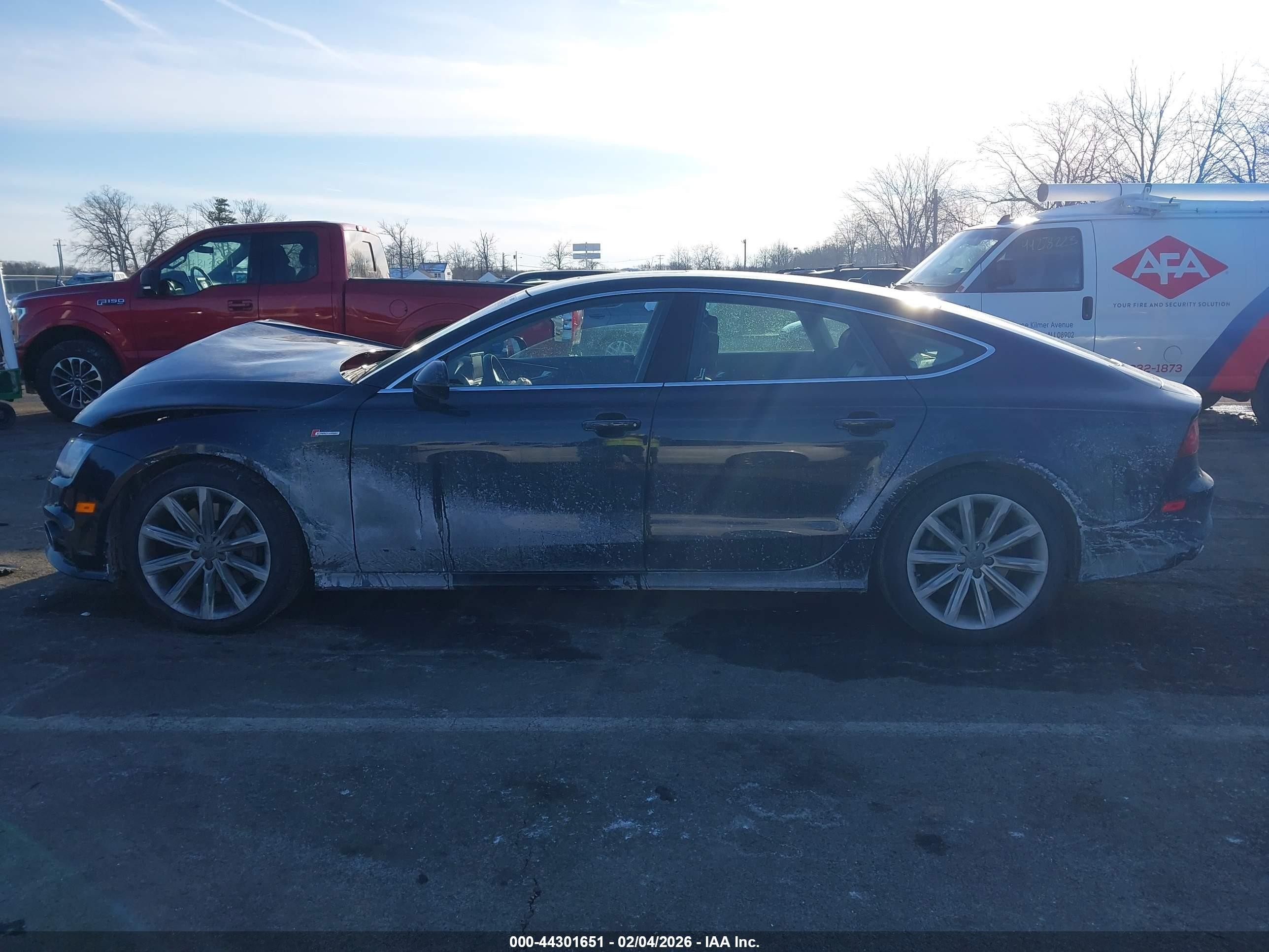 2012 Audi A7 Premium Black vin: WAU2GAFC5CN148080