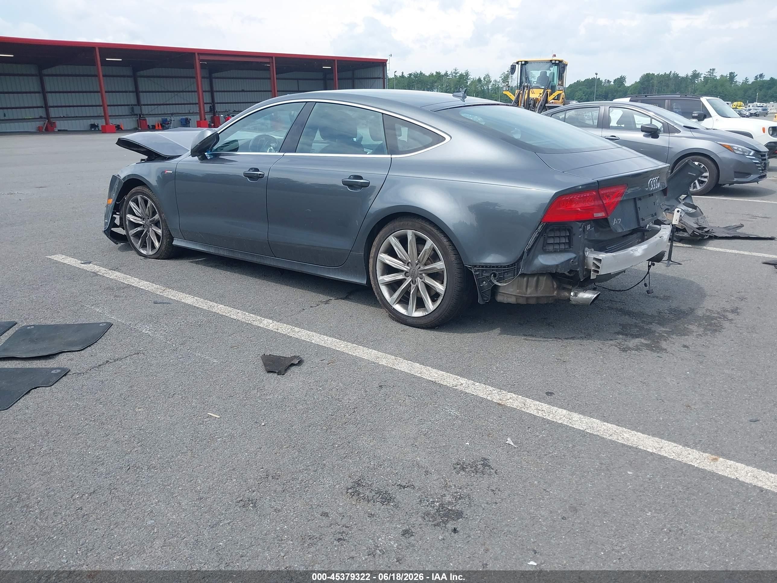 2012 Audi A7 3.0 Prestige Gray vin: WAU2GAFC5CN169592