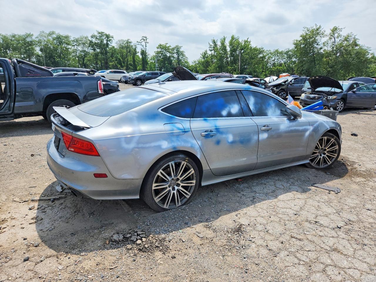 2014 Audi A7 Prestige Gray vin: WAU2GAFC5EN018545