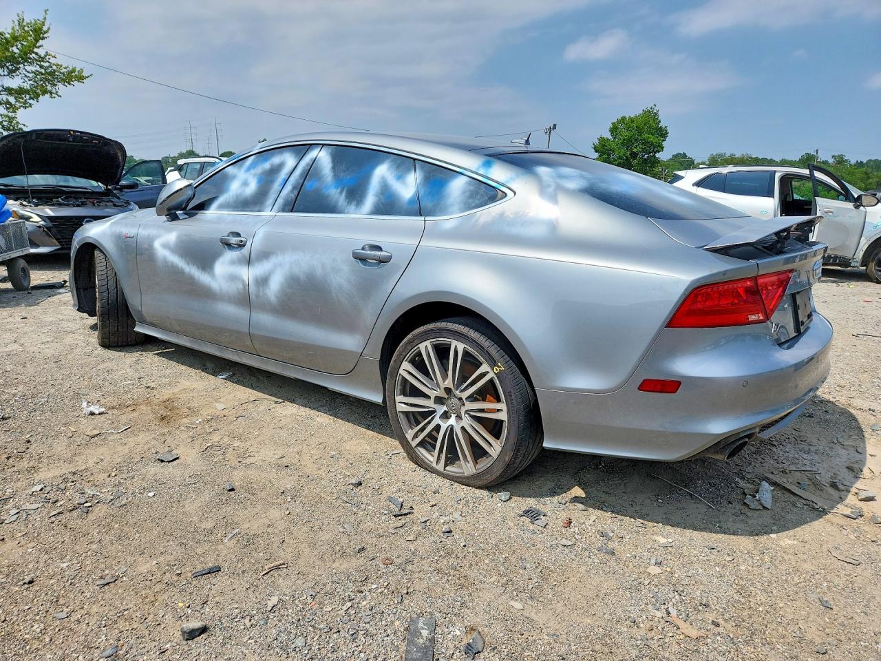2014 Audi A7 Prestige Gray vin: WAU2GAFC5EN018545
