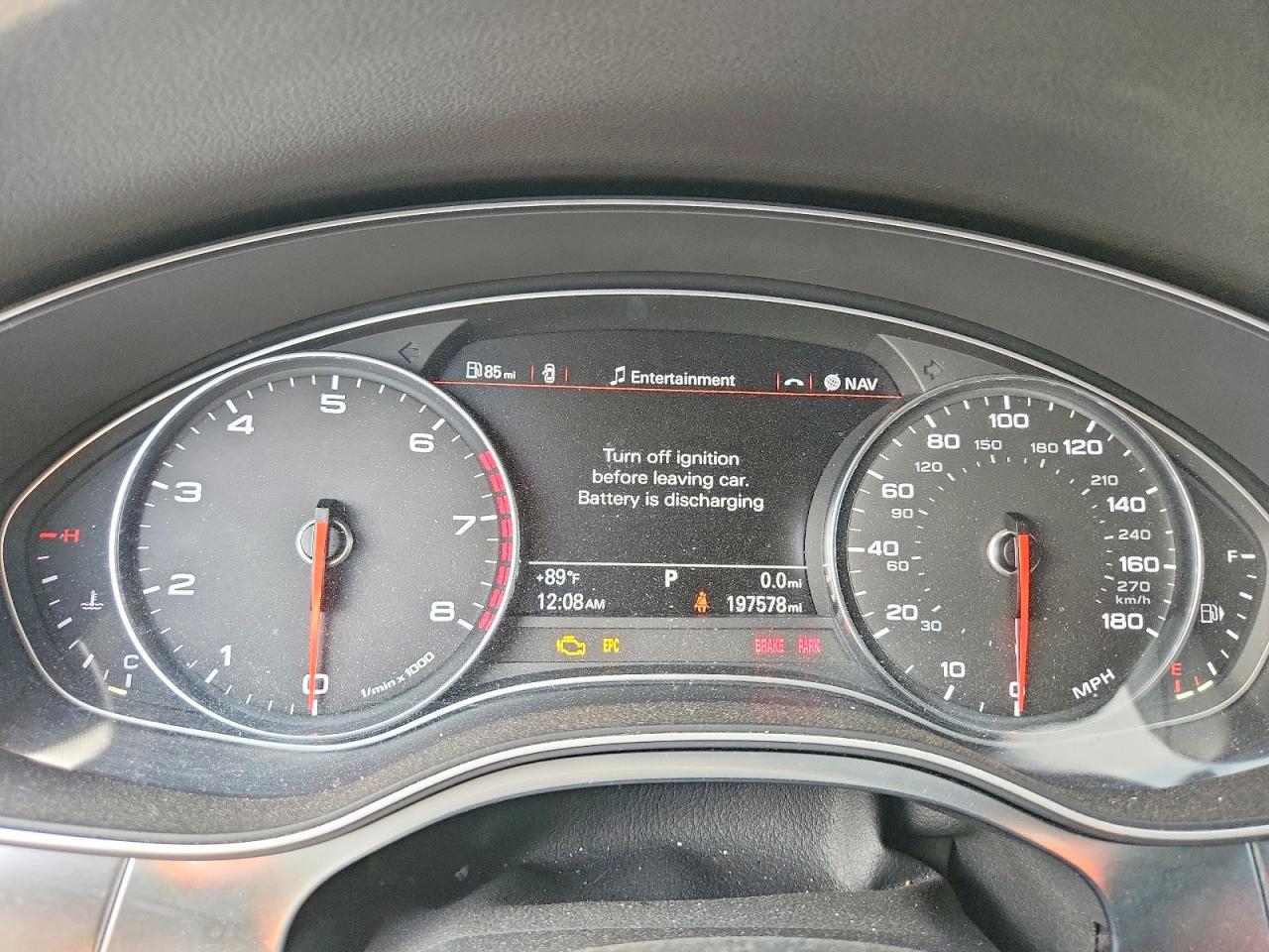 2014 Audi A7 Prestige Gray vin: WAU2GAFC5EN018545