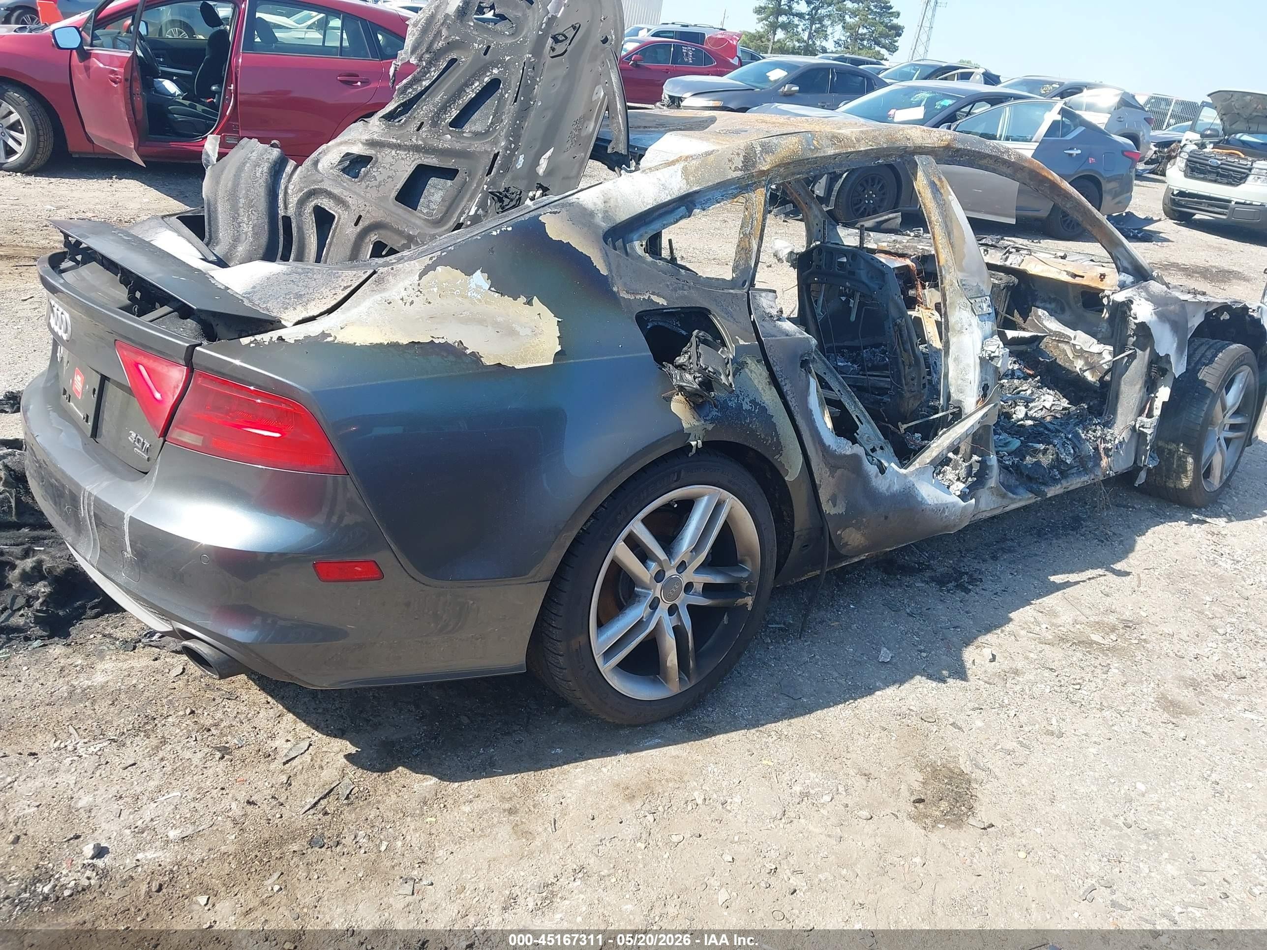 2014 Audi A7 3.0t Premium Plus Black vin: WAU2GAFC5EN044045