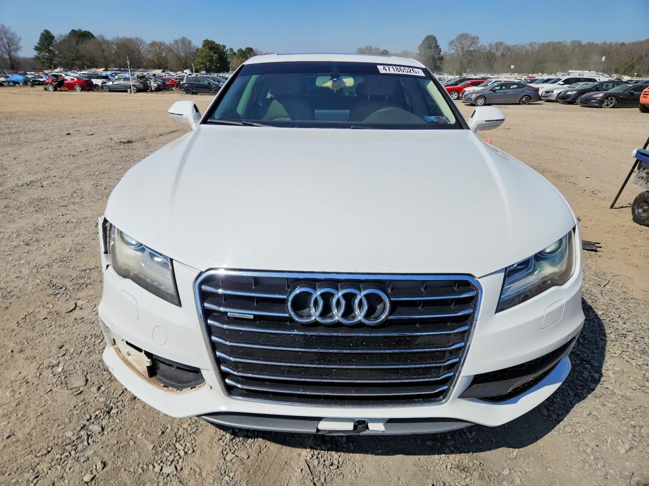 2014 Audi A7 Prestige White vin: WAU2GAFC5EN066711