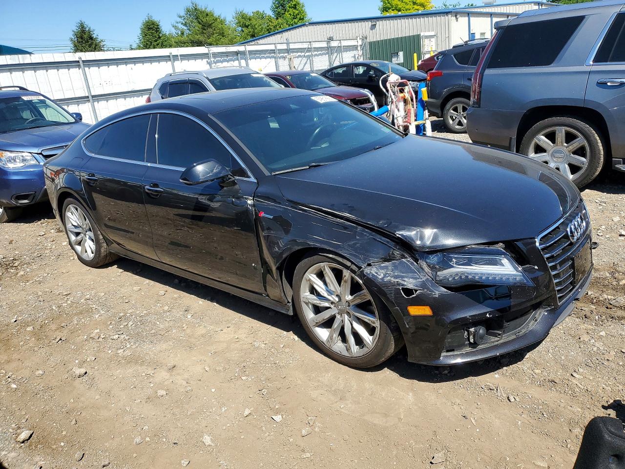 2014 Audi A7 Prestige Черный vin: WAU2GAFC5EN112702