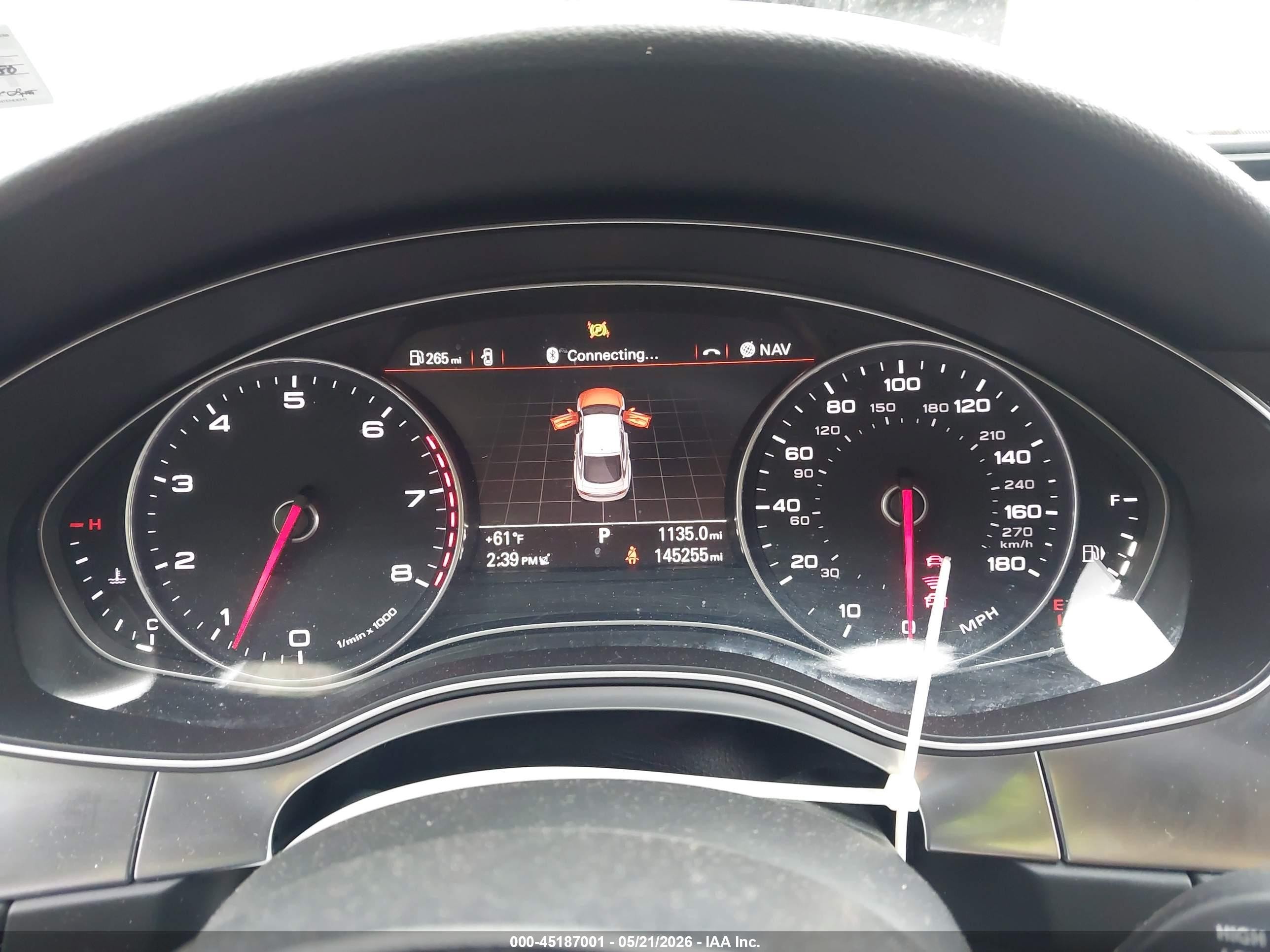 2015 Audi A7 3.0t Premium Plus Black vin: WAU2GAFC5FN013623