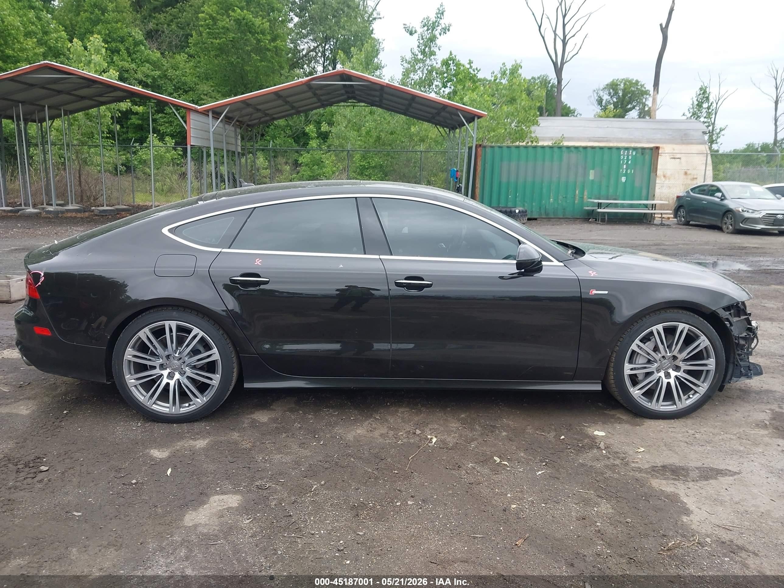 2015 Audi A7 3.0t Premium Plus Black vin: WAU2GAFC5FN013623