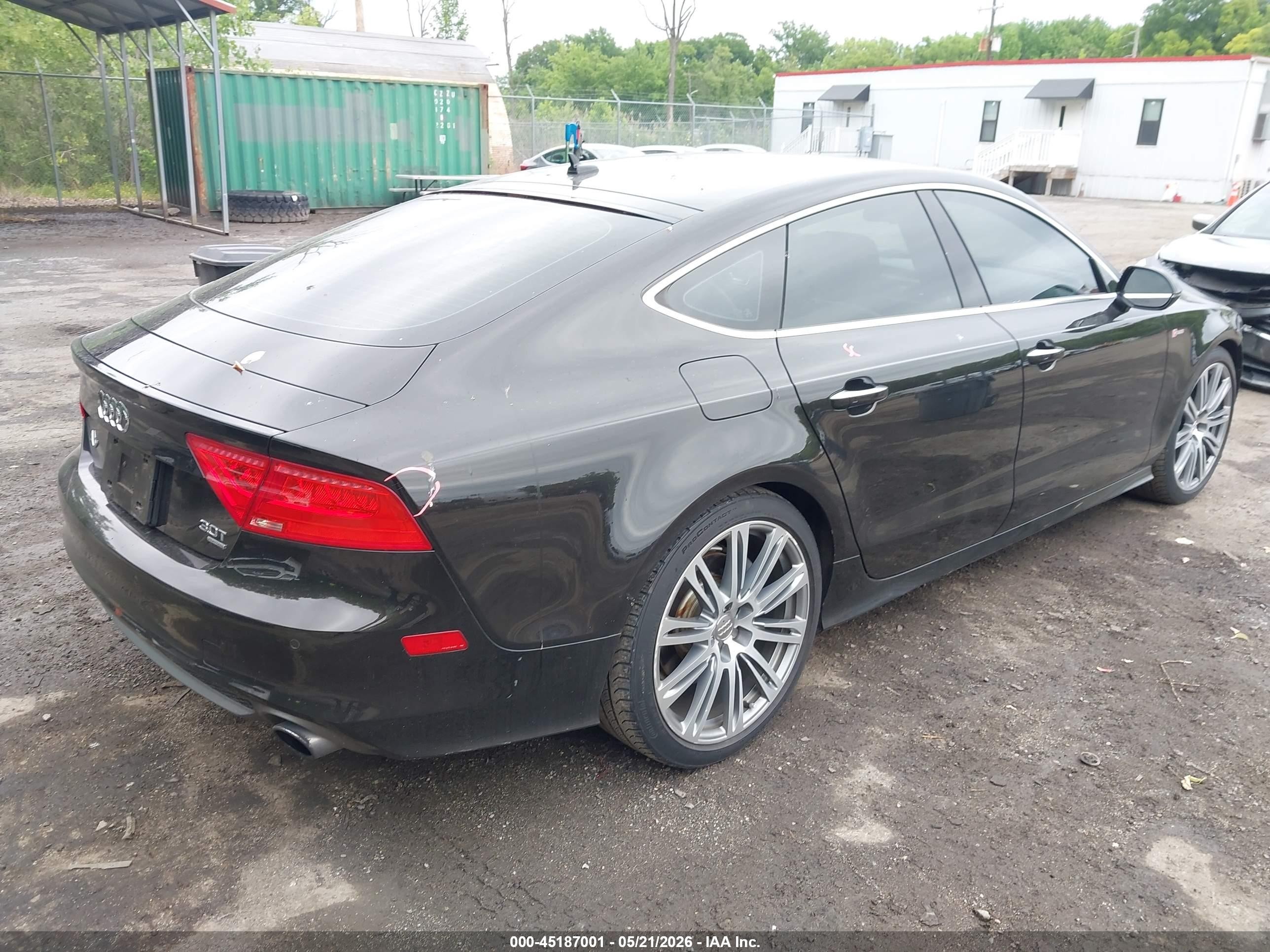 2015 Audi A7 3.0t Premium Plus Black vin: WAU2GAFC5FN013623