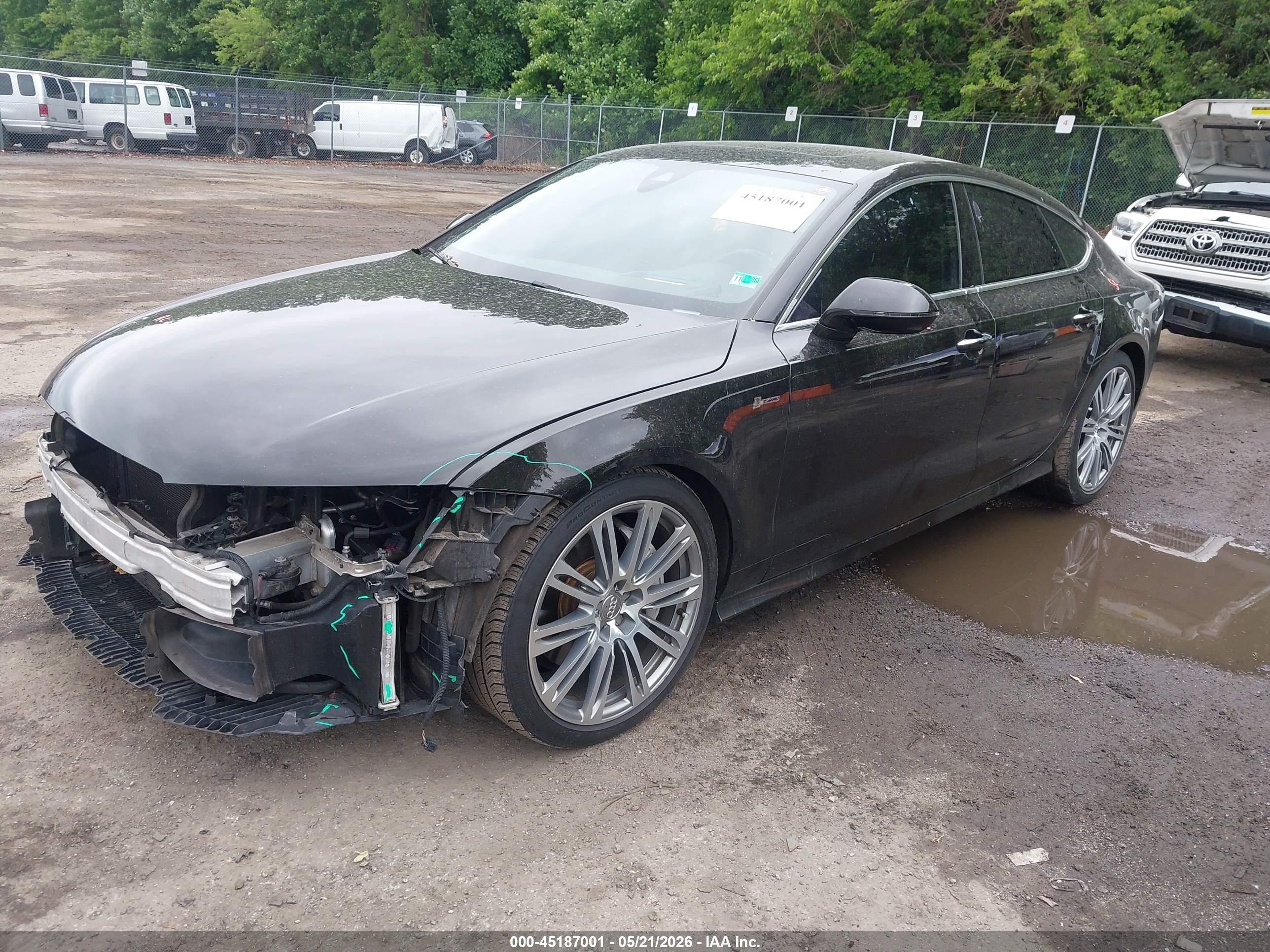2015 Audi A7 3.0t Premium Plus Black vin: WAU2GAFC5FN013623