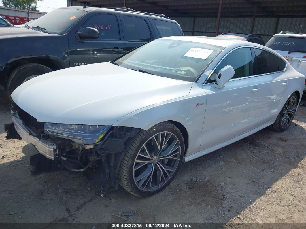 2016 Audi A7 3.0t Premium Plus White vin: WAU2GAFC5GN159800
